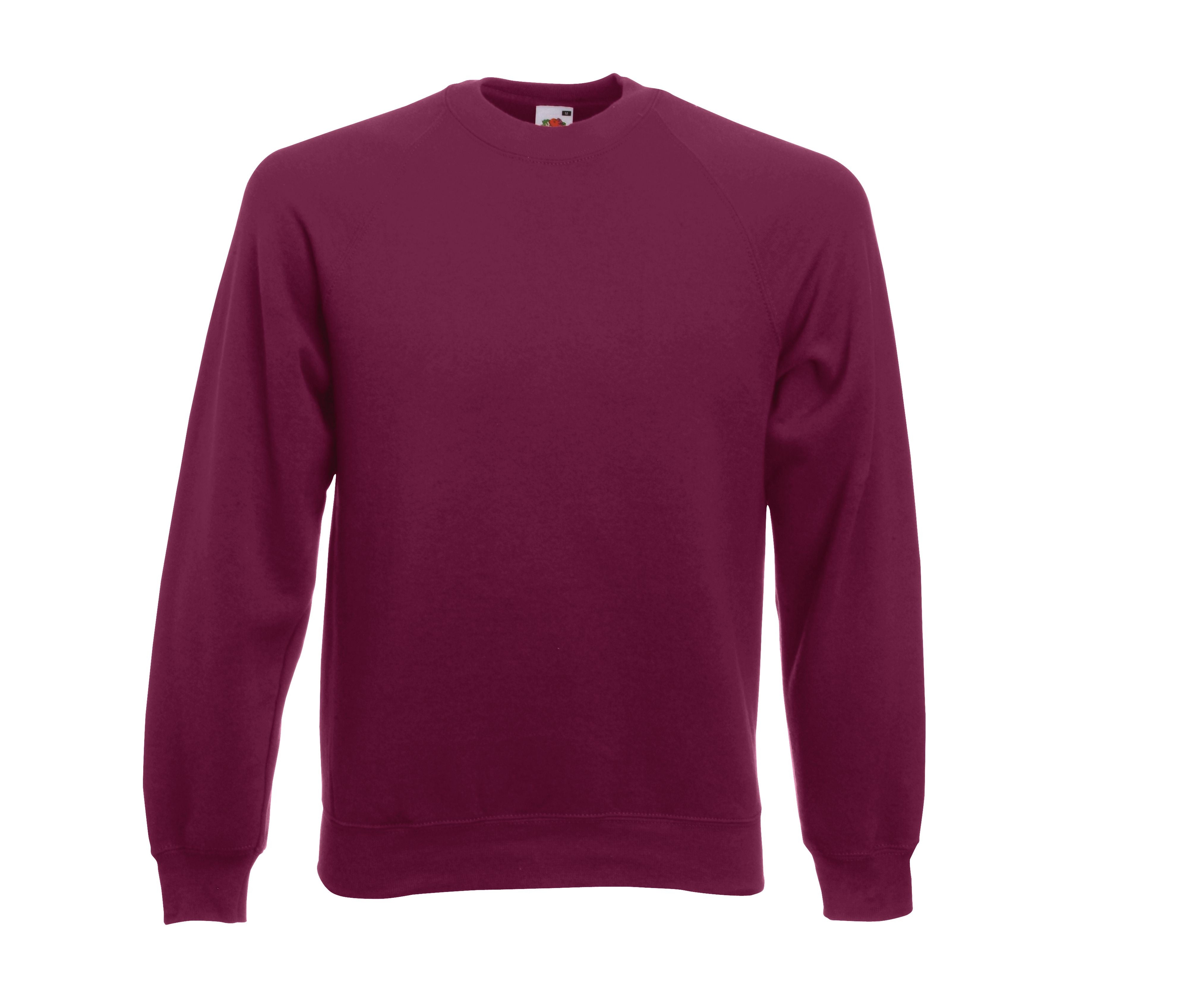 Sweat 80/20 Manches Raglan 280 - Burgundy