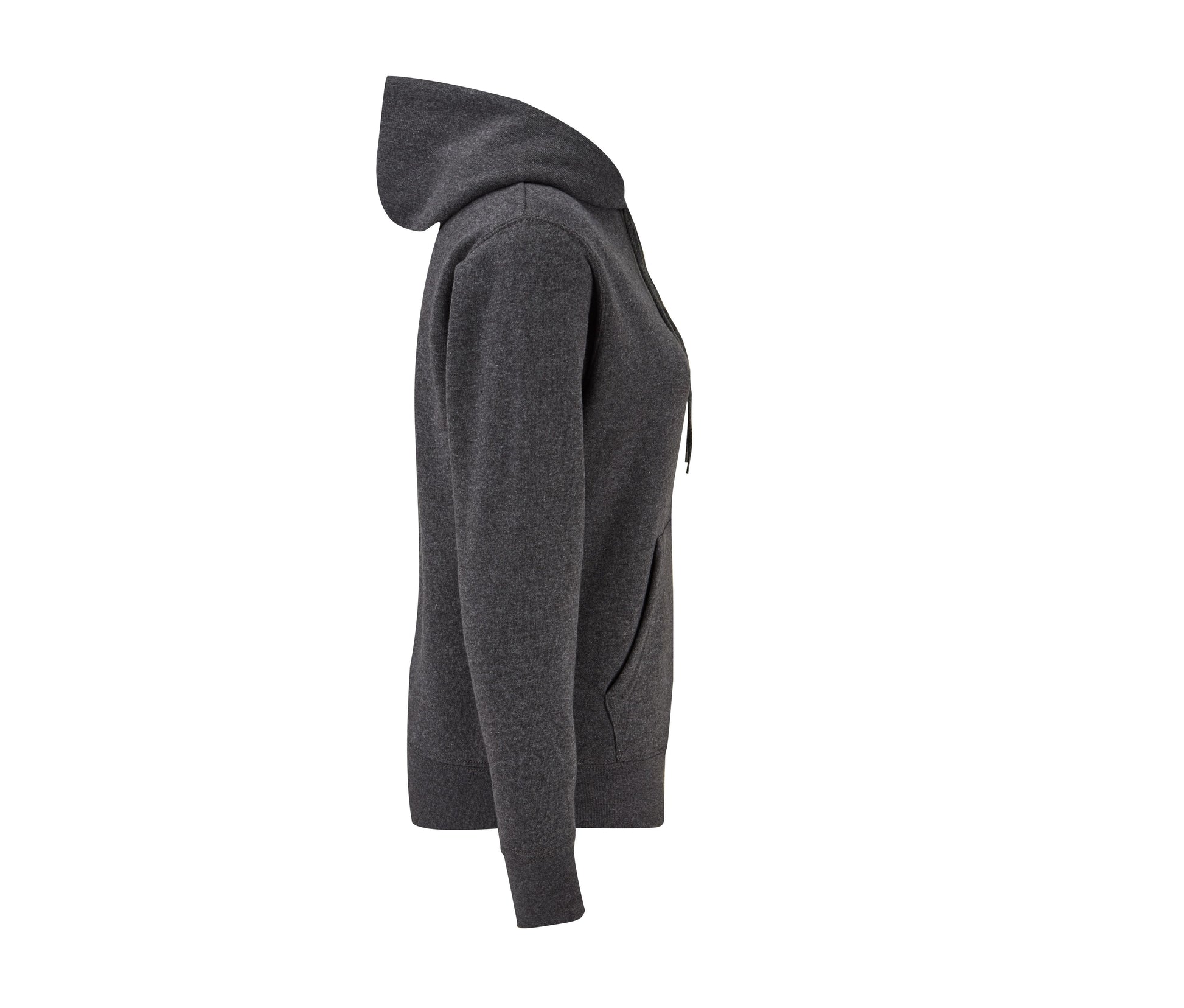 Sweat Capuche Femme - Dark Heather Grey