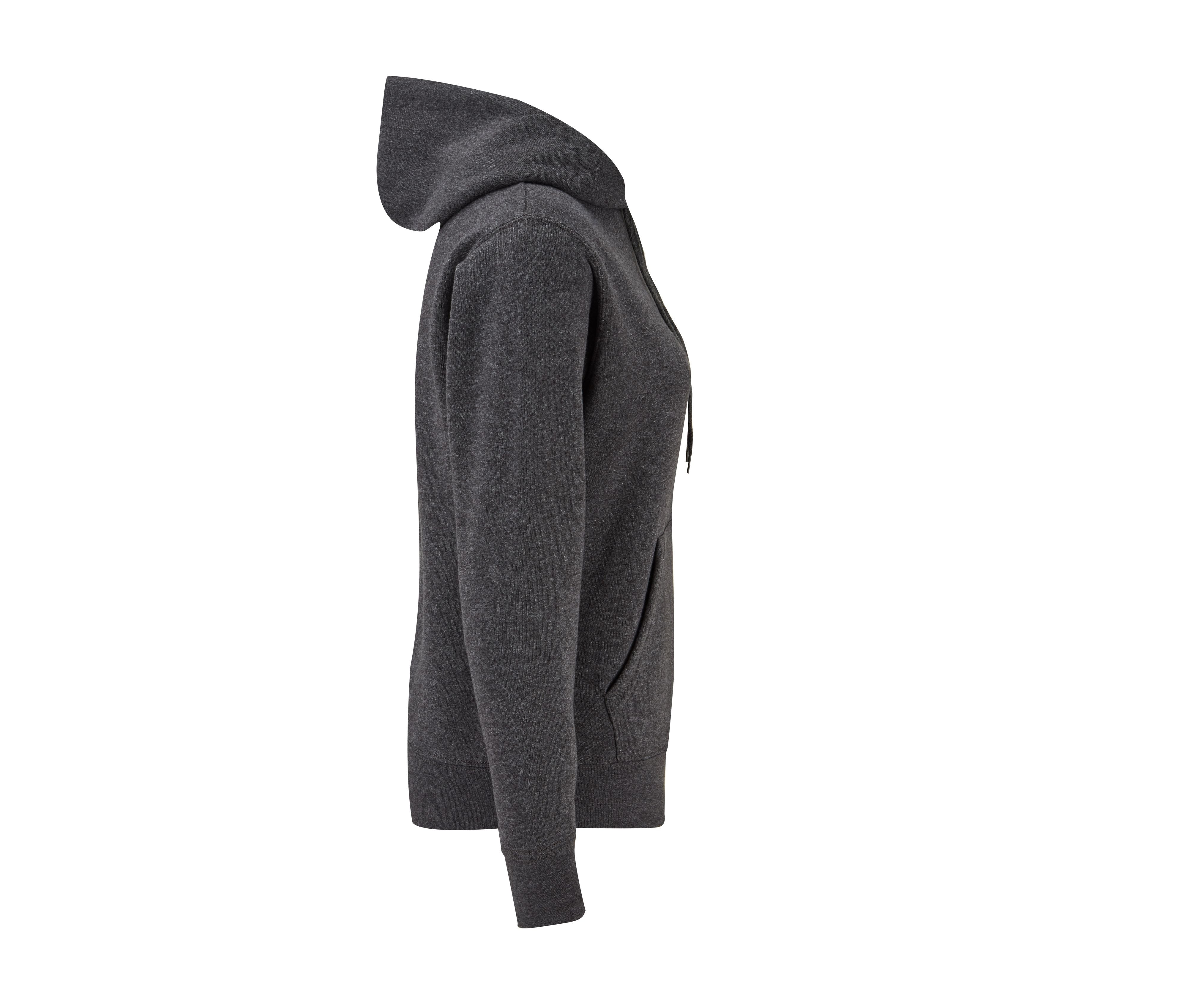 Sweat Capuche Femme - Dark Heather Grey