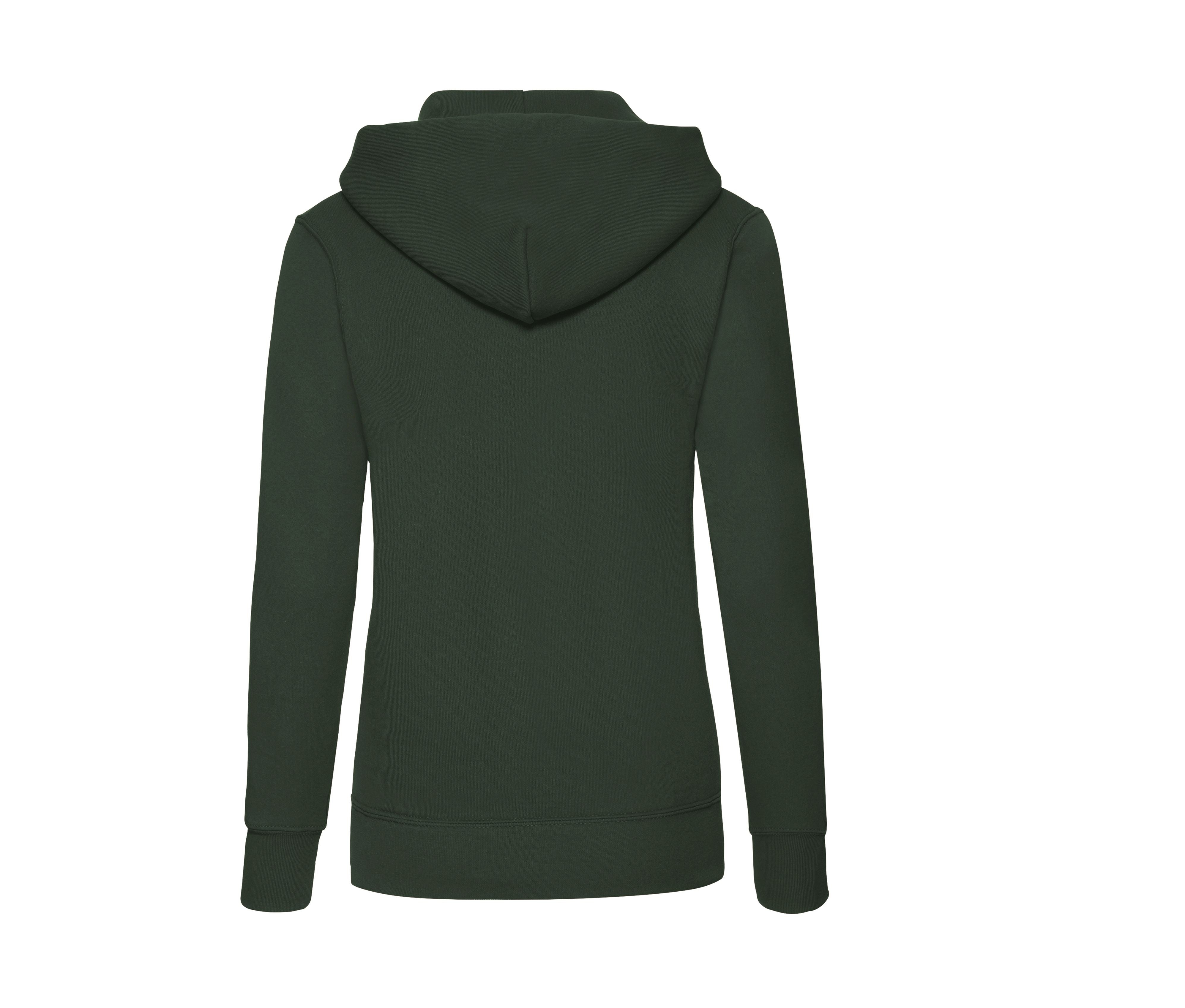 Sweat Capuche Femme - Bottle Green