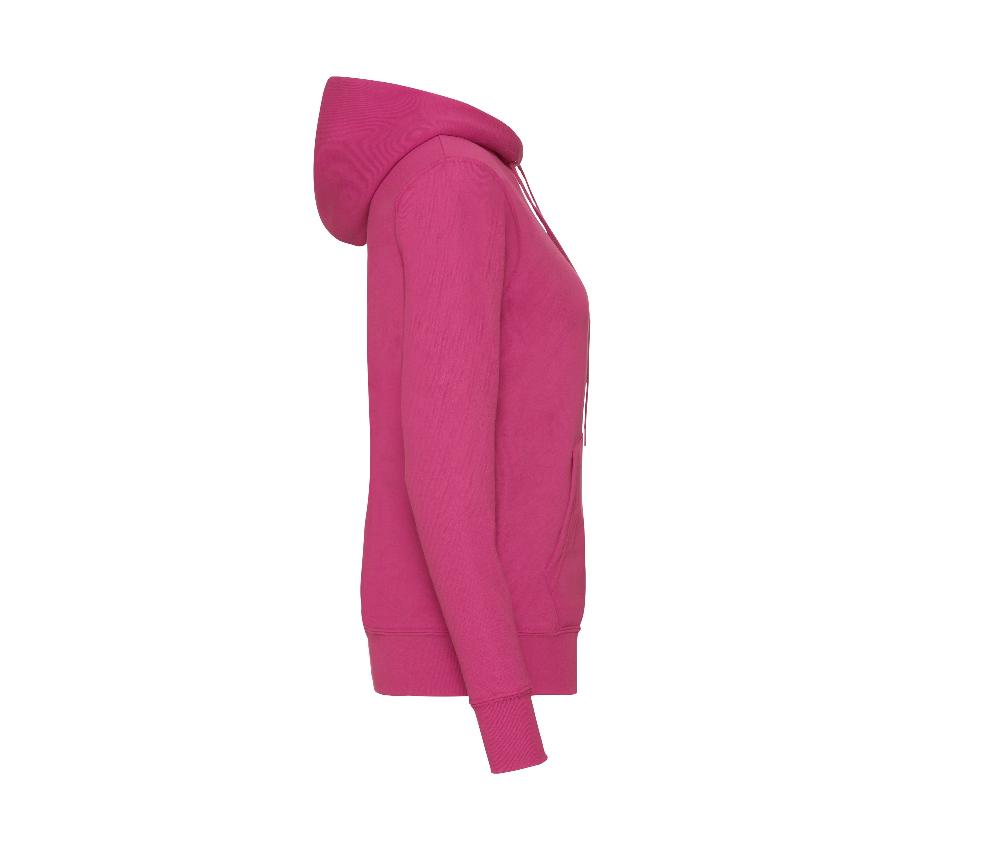 Sweat Capuche Femme - Fuchsia
