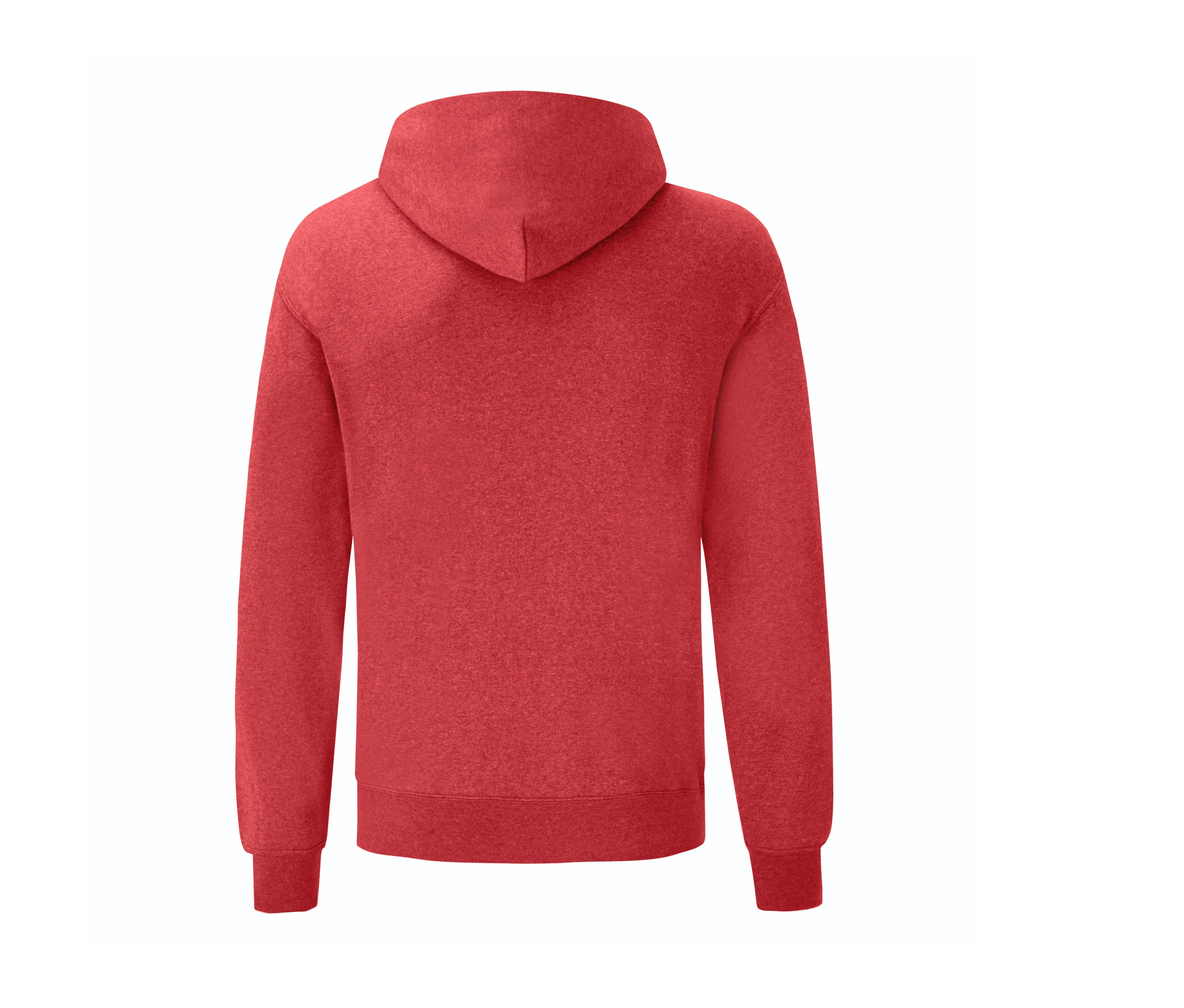 Sweat Capuche 280 - Heather Red