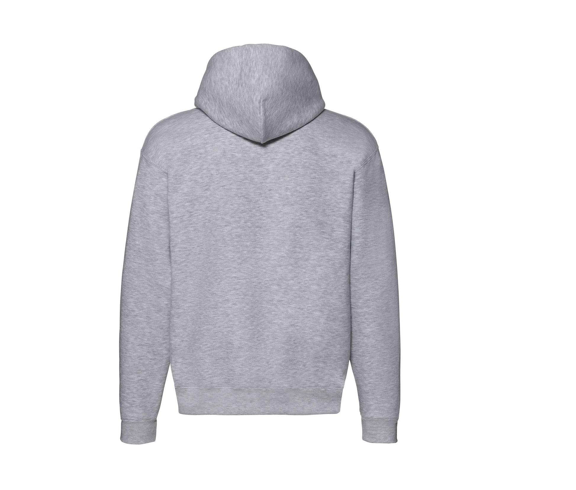 Sweat Capuche Grand Zip 280 - Heather Grey