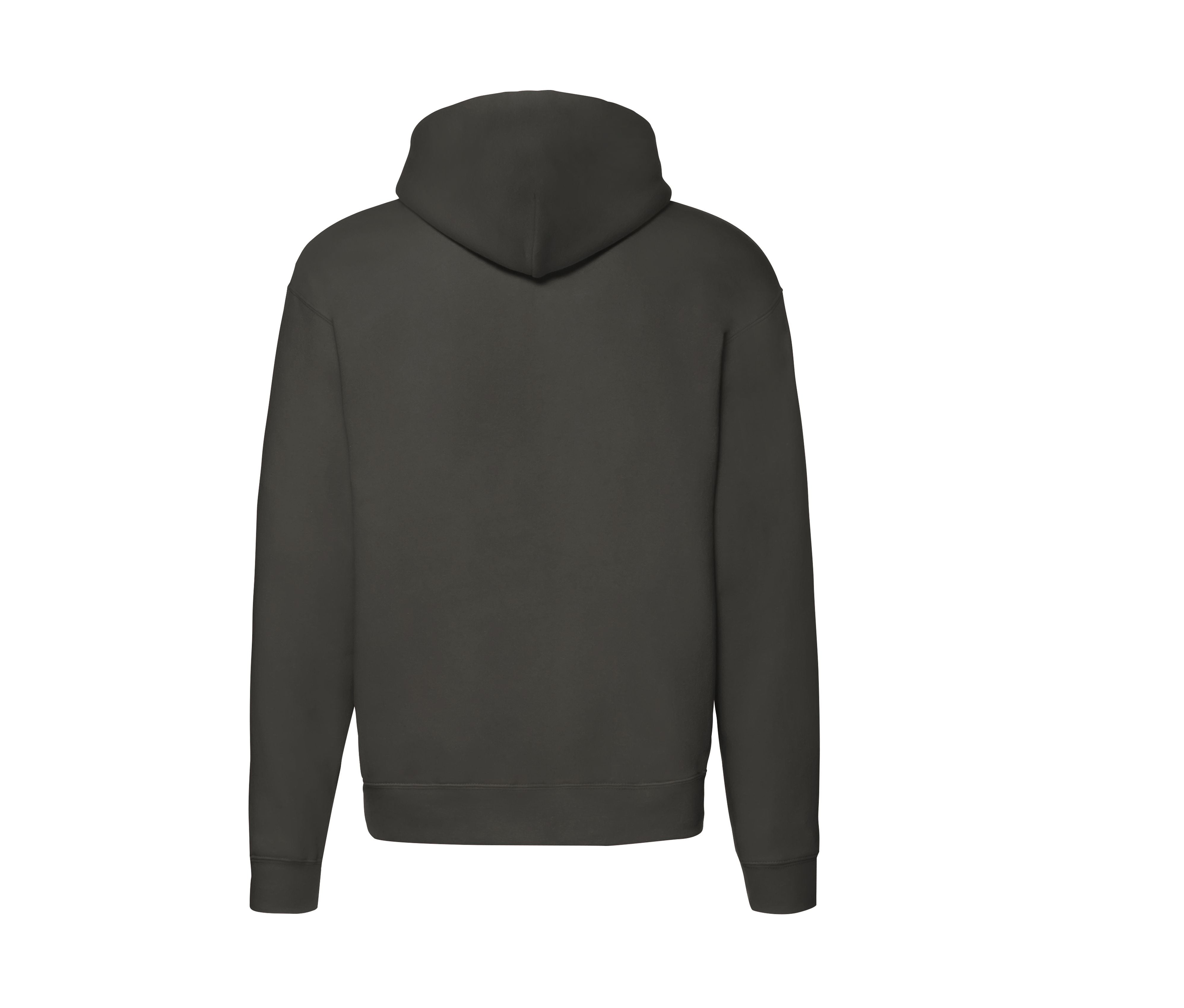 Sweat Capuche Grand Zip 280 - Charcoal