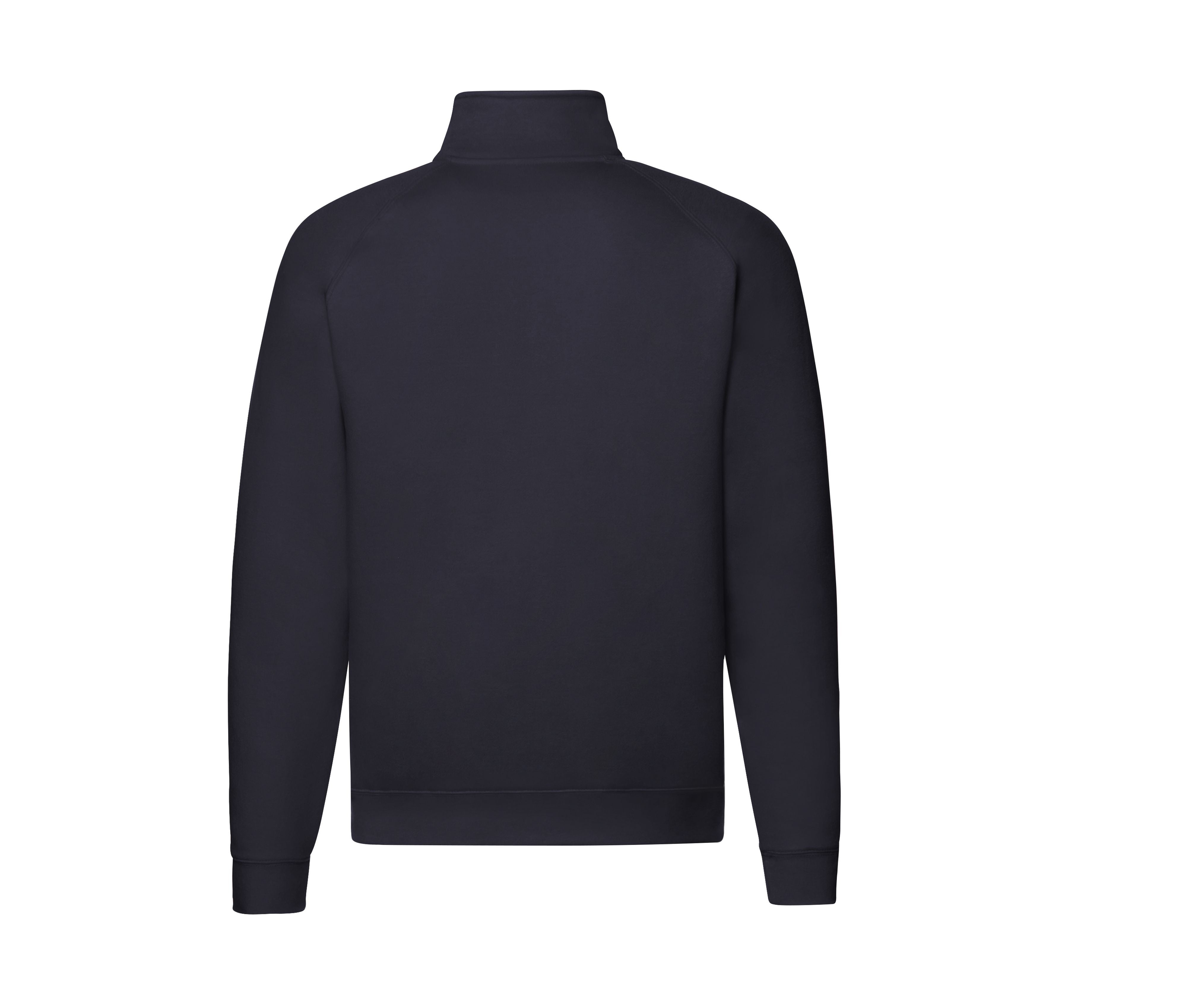 Sweat Manches Raglan Col Zippé - Deep Navy