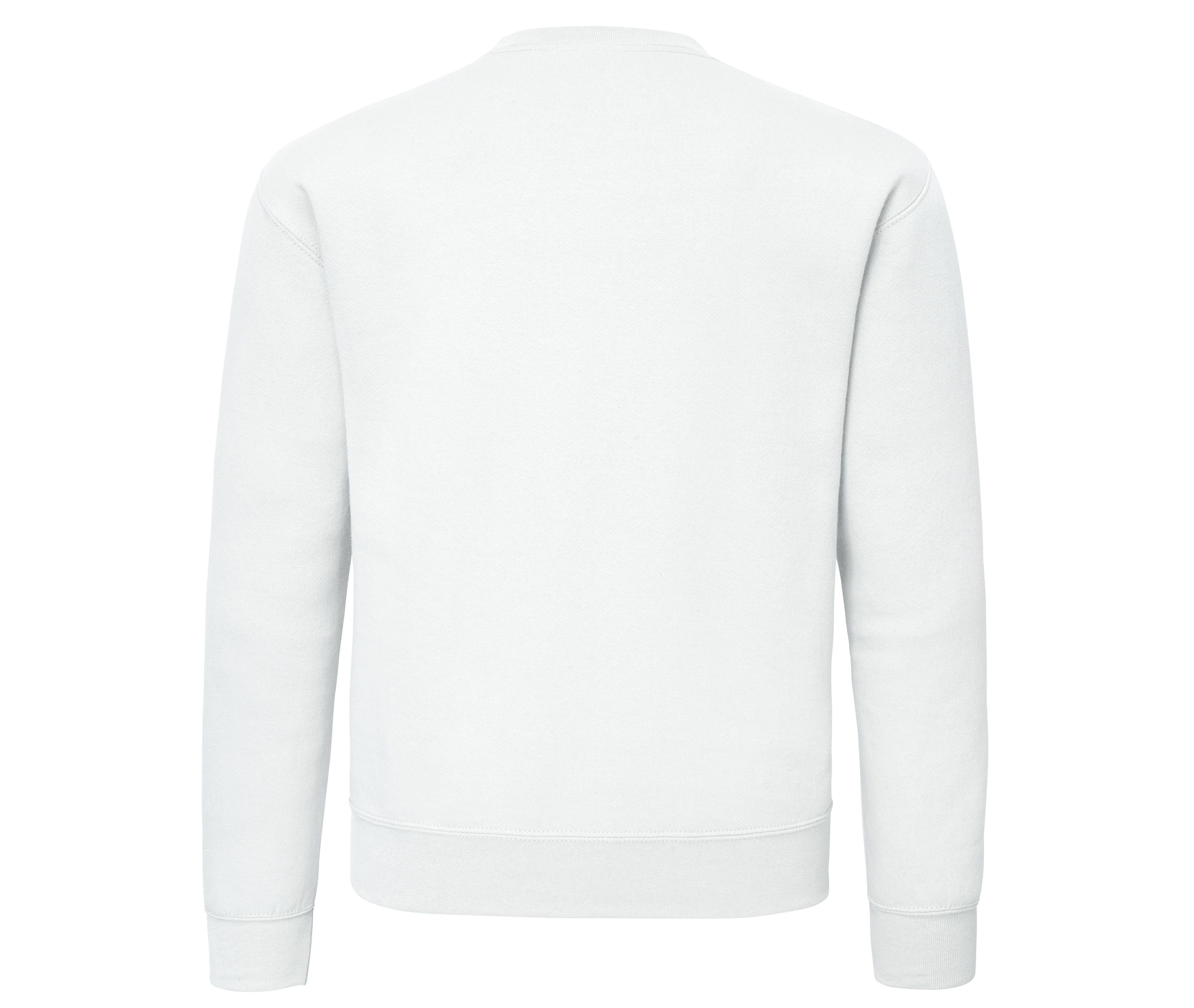 Sweat Col Rond Lourd - White