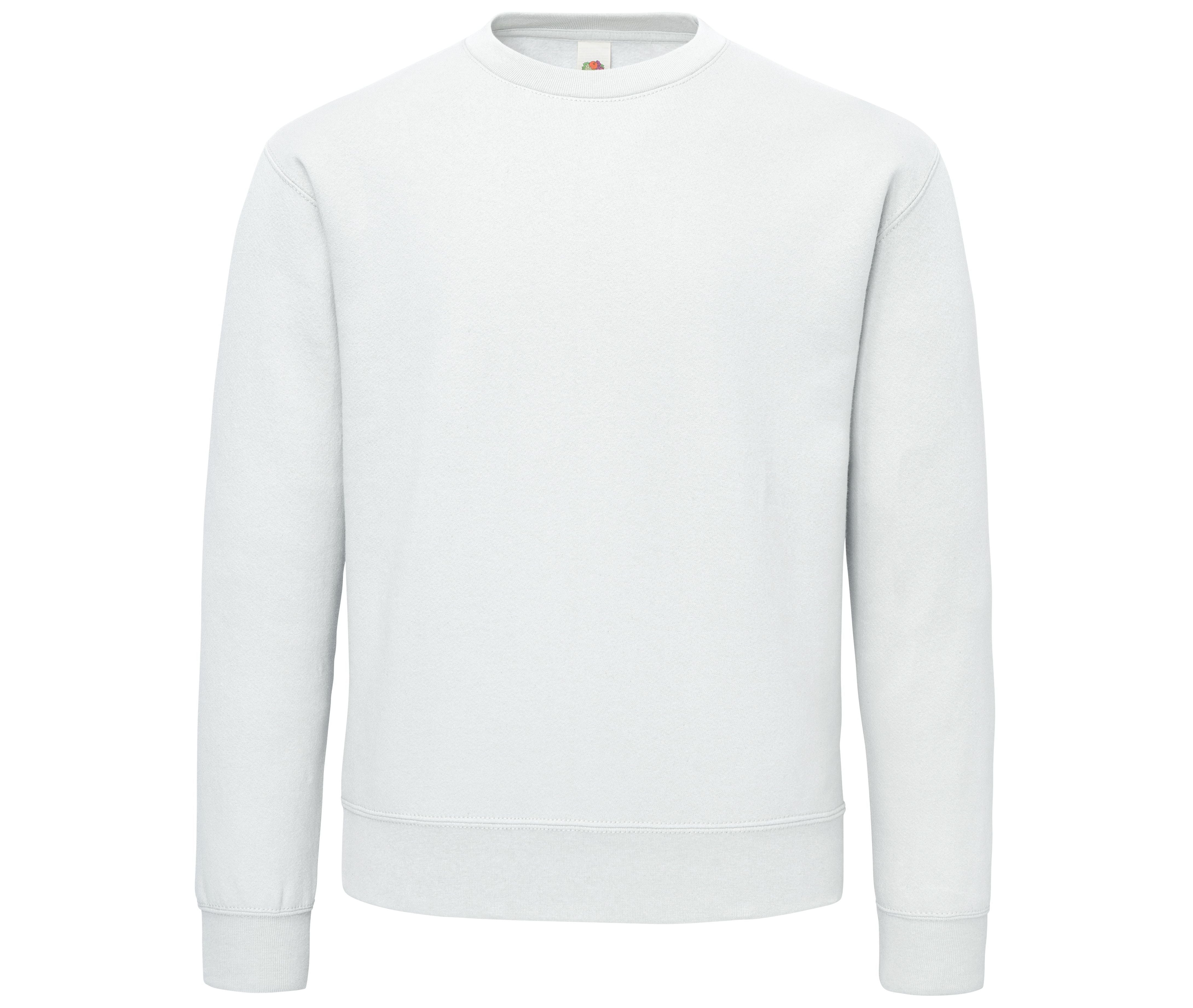 Sweat Col Rond Lourd - White