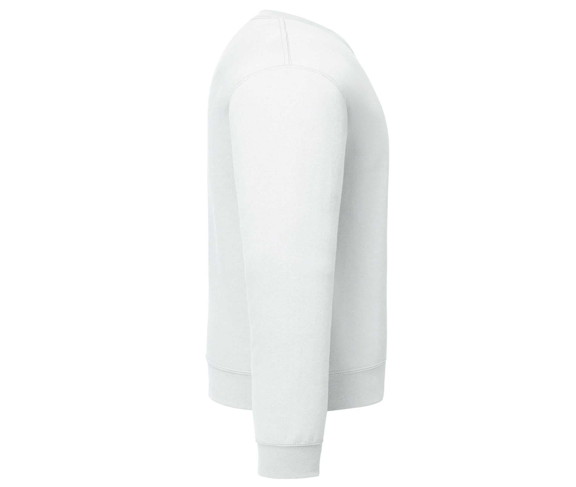 Sweat Col Rond Lourd - White