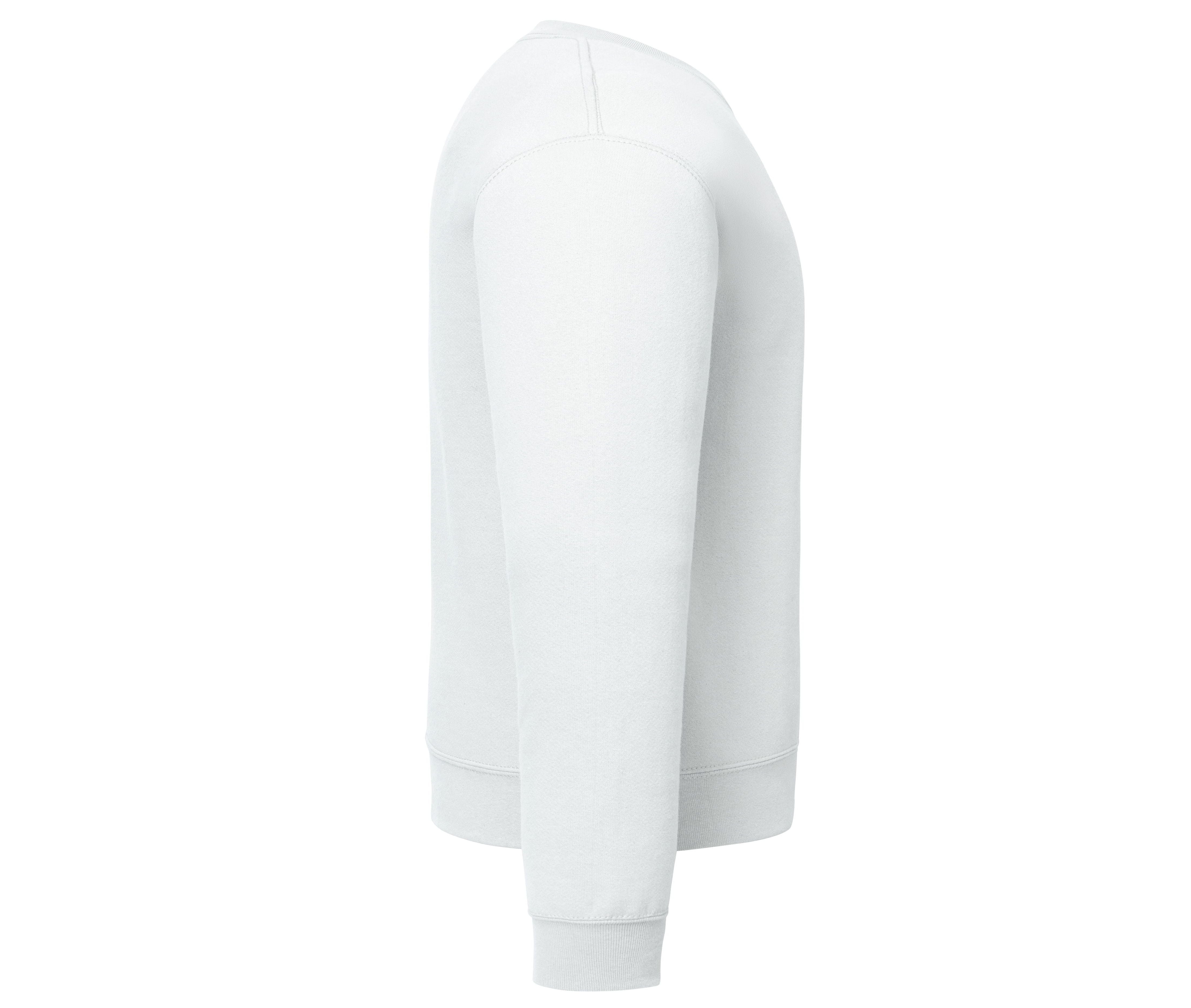 Sweat Col Rond Lourd - White