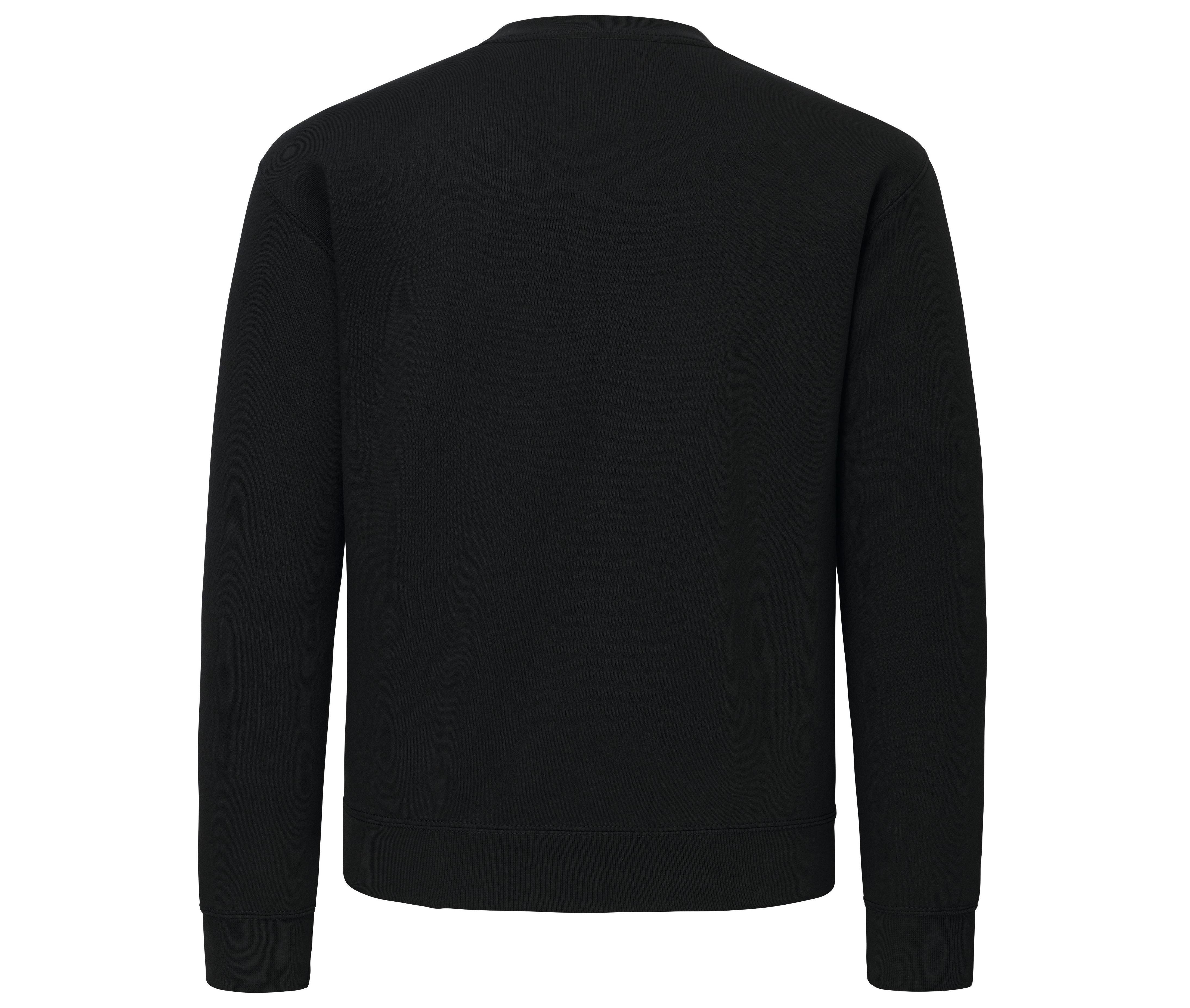 Sweat Col Rond Lourd - Black