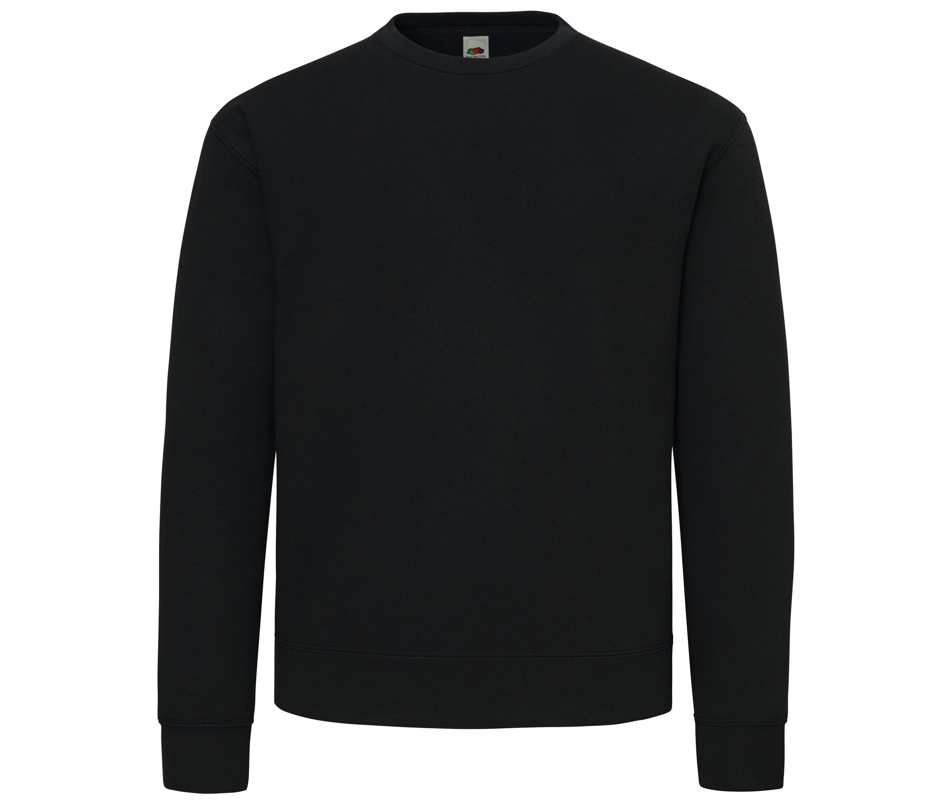 Sweat Col Rond Lourd - Black