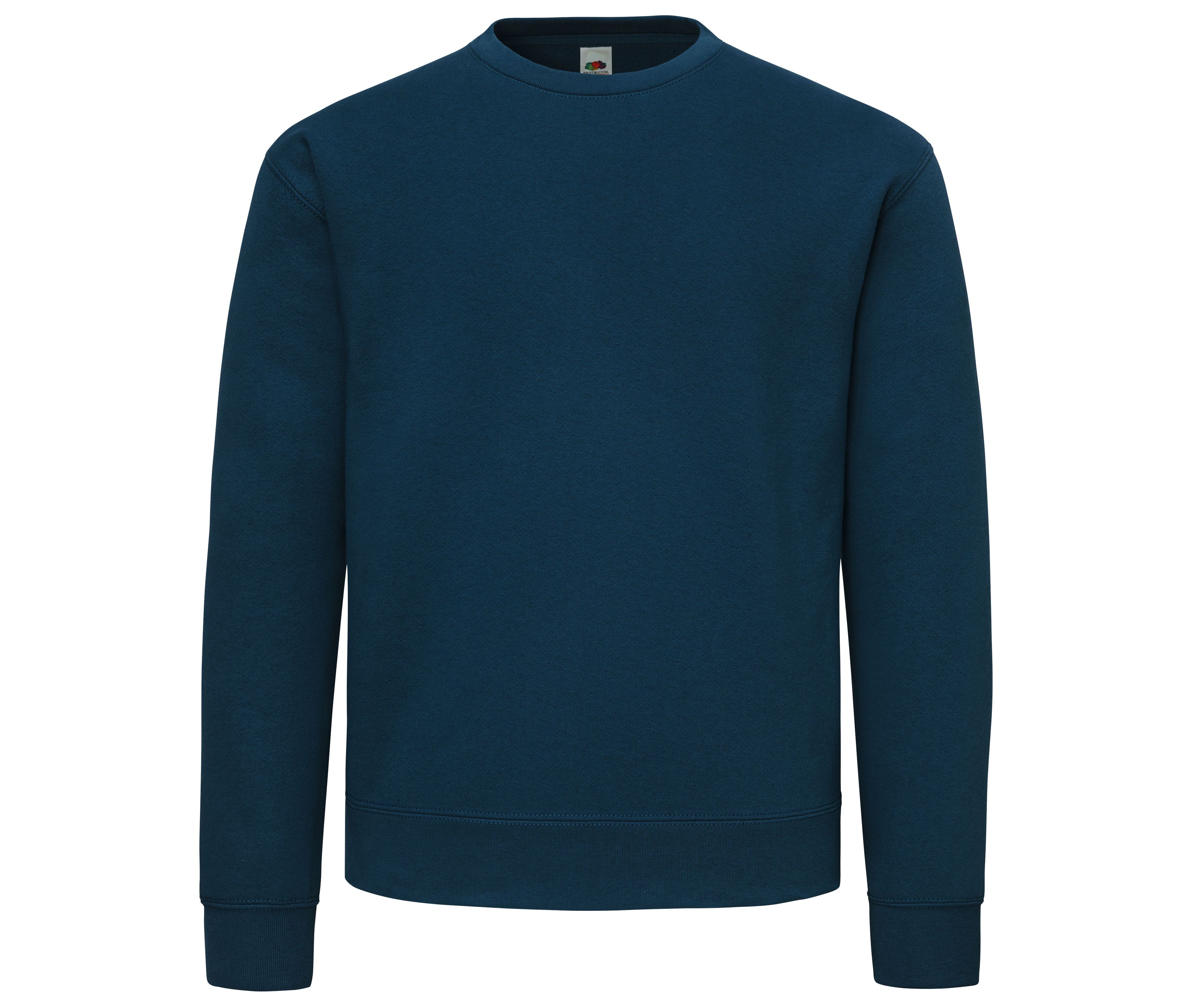 Sweat Col Rond Lourd - Mountain Blue