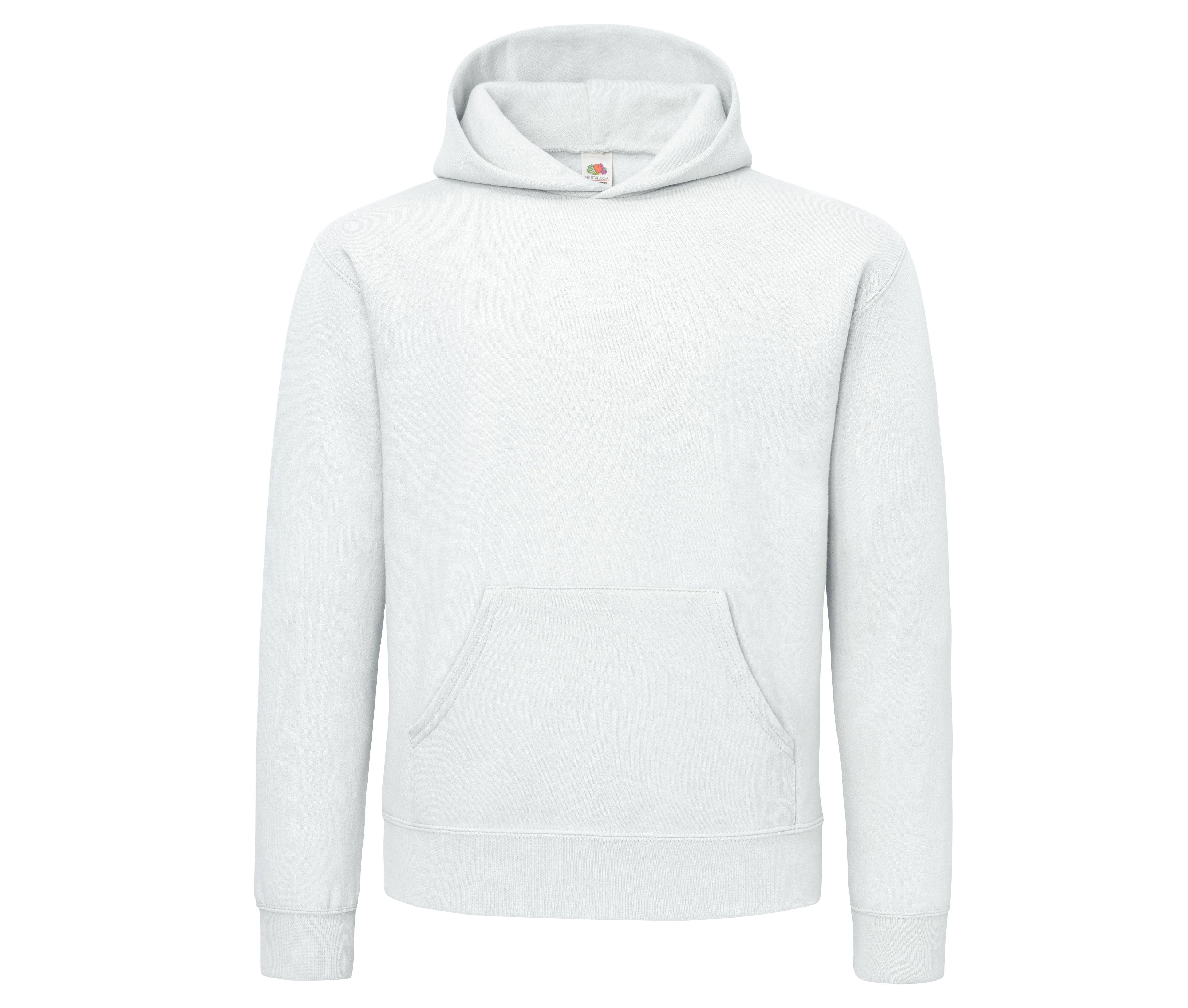Sweat à Capuche Lourd - White