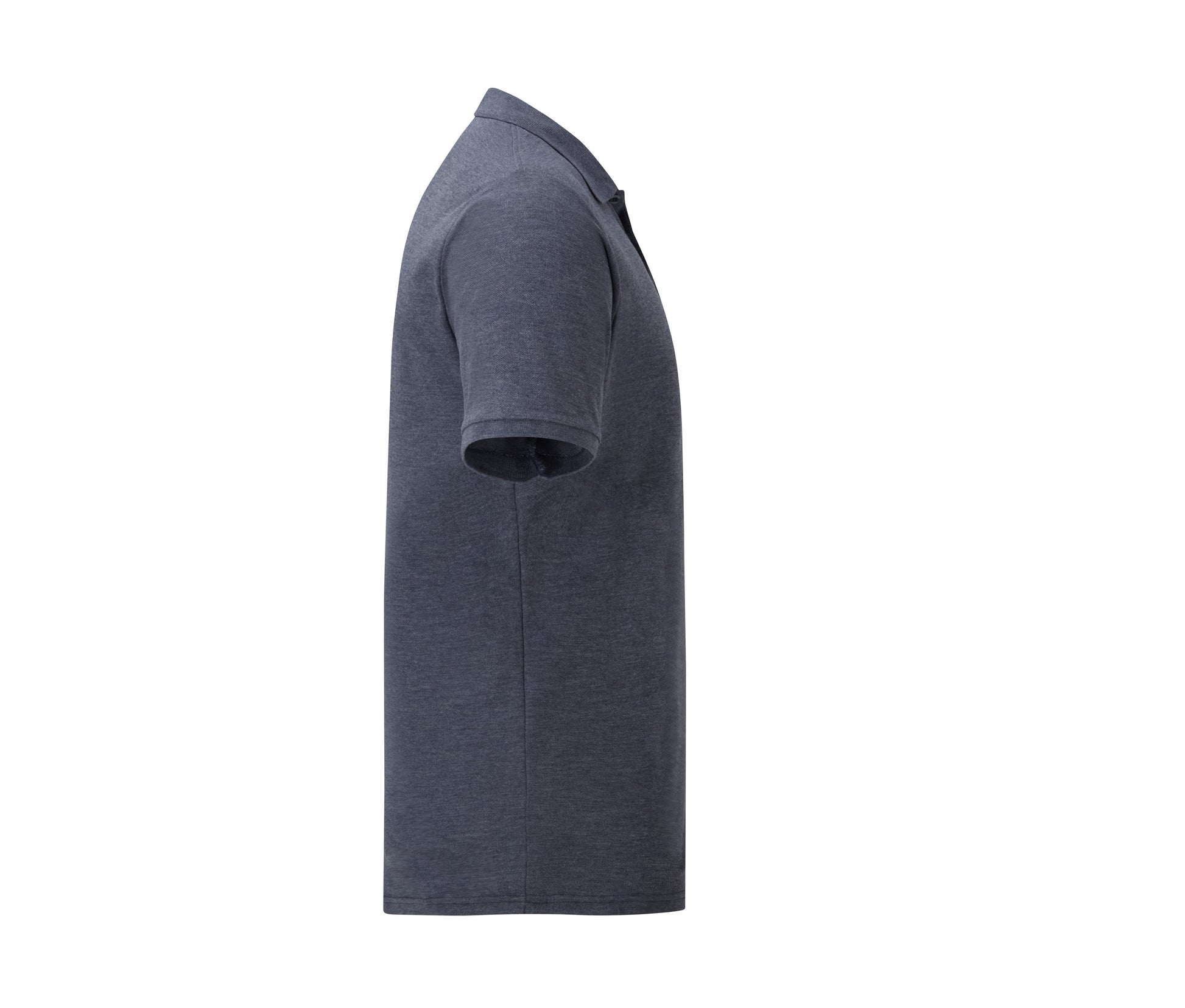 Polo Polycoton 180 Lavable à 60° - Heather Navy