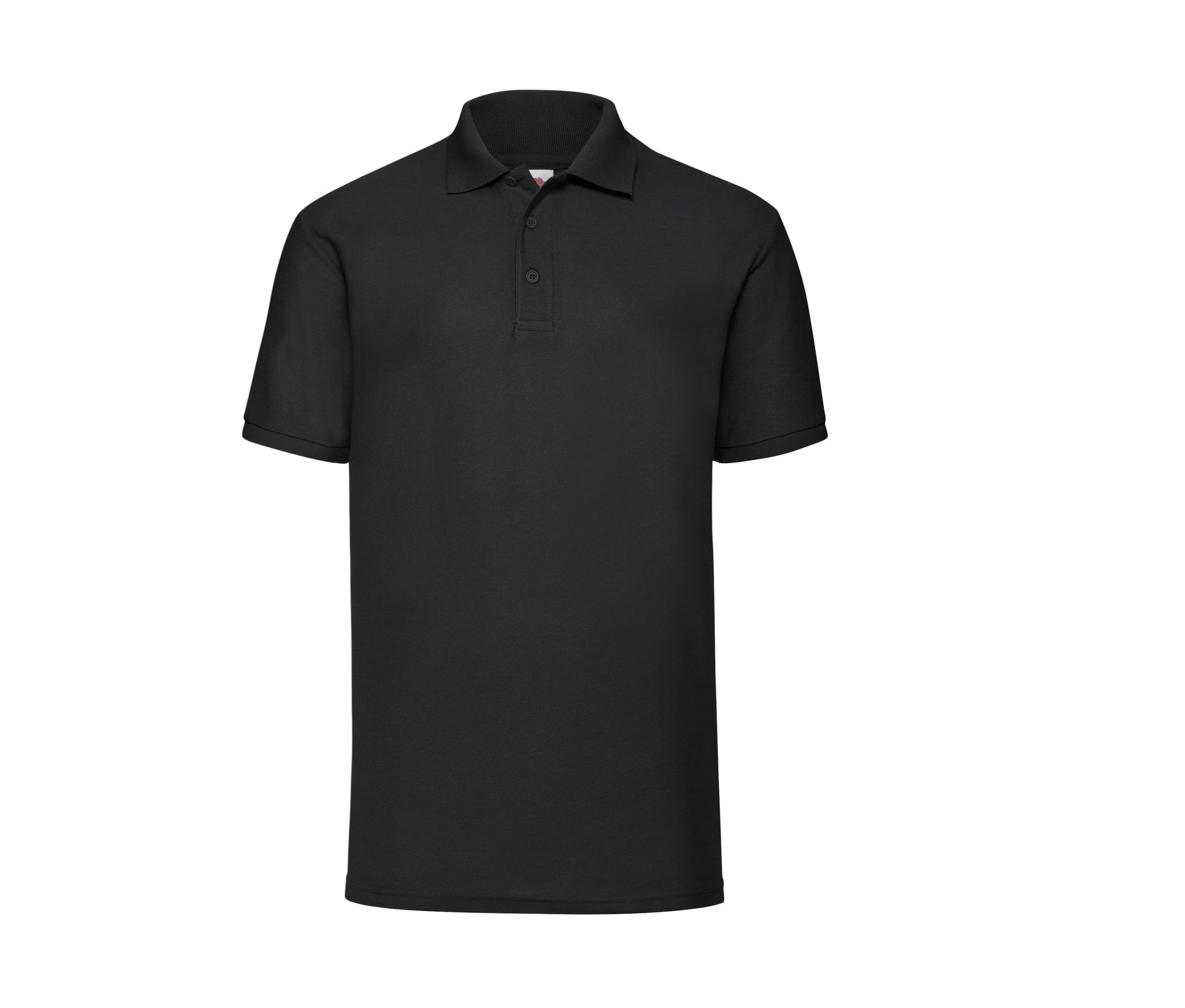 Polo Polycoton 180 Lavable à 60° - Black