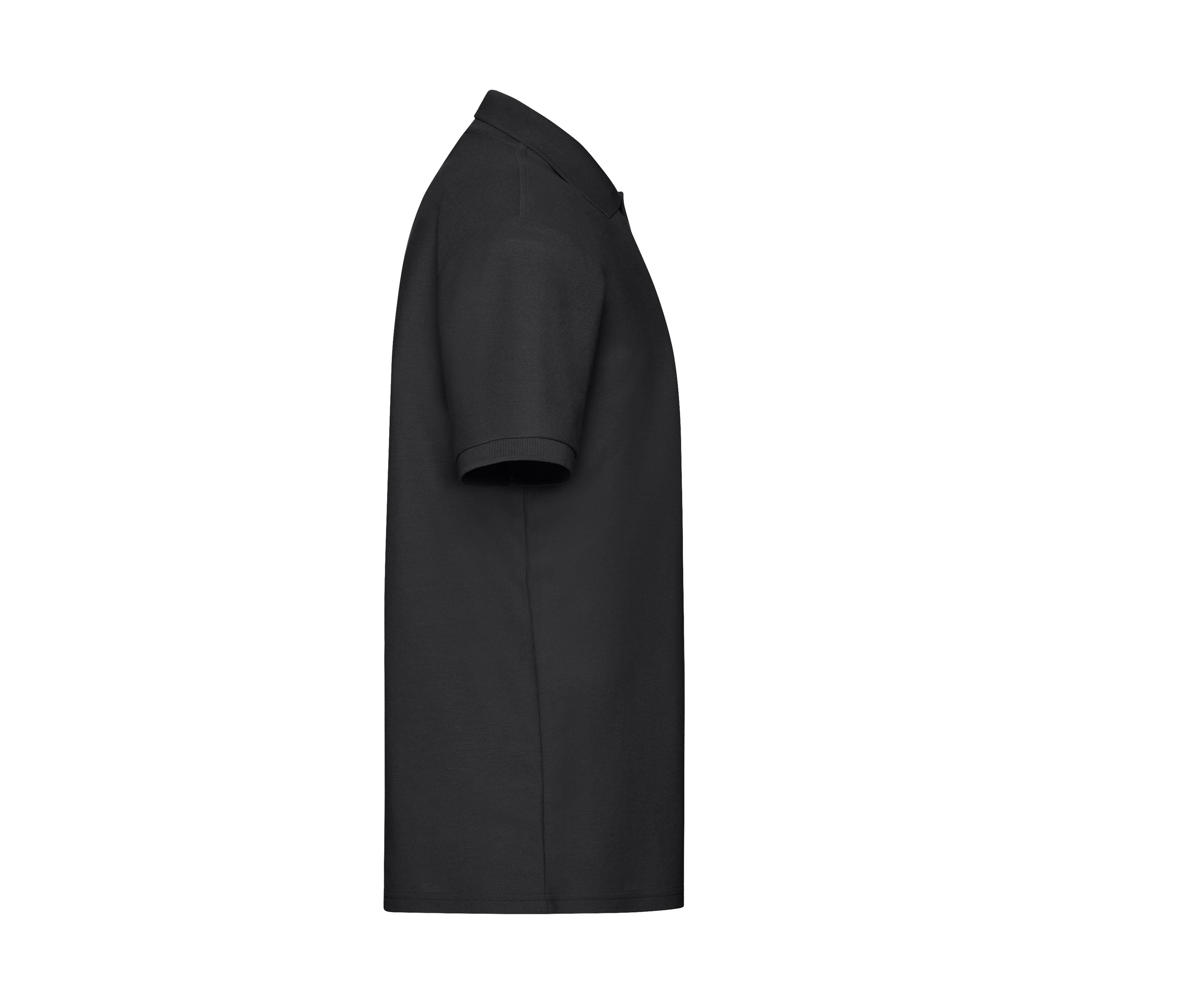 Polo Polycoton 180 Lavable à 60° - Black