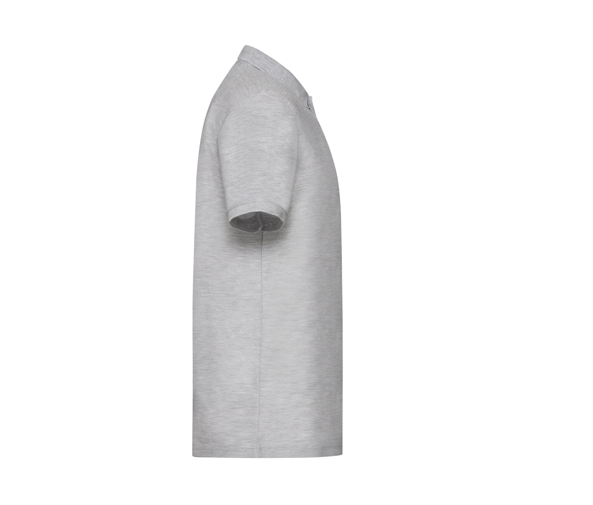 Polo Polycoton 180 Lavable à 60° - Heather Grey