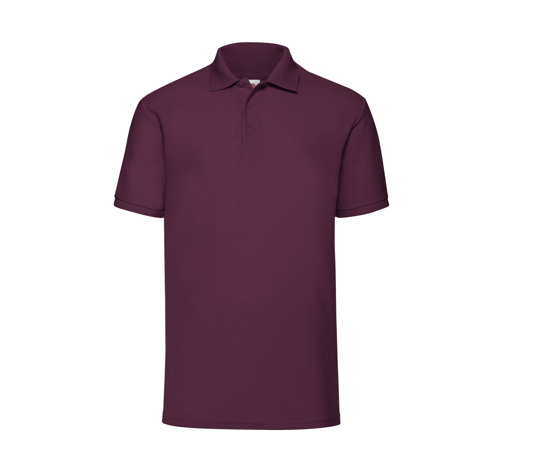 Polo Polycoton 180 Lavable à 60° - Burgundy