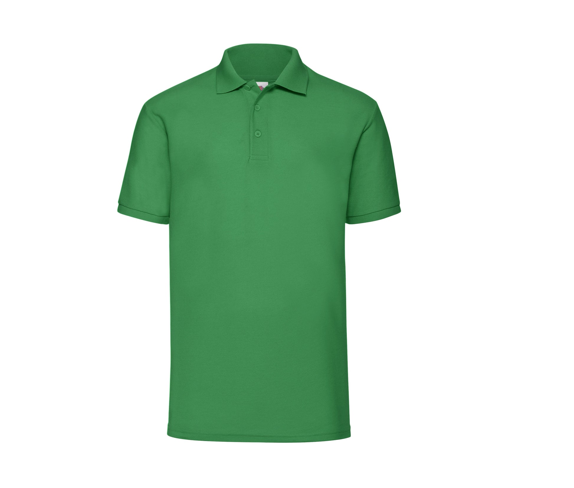 Polo Polycoton 180 Lavable à 60° - Kelly Green