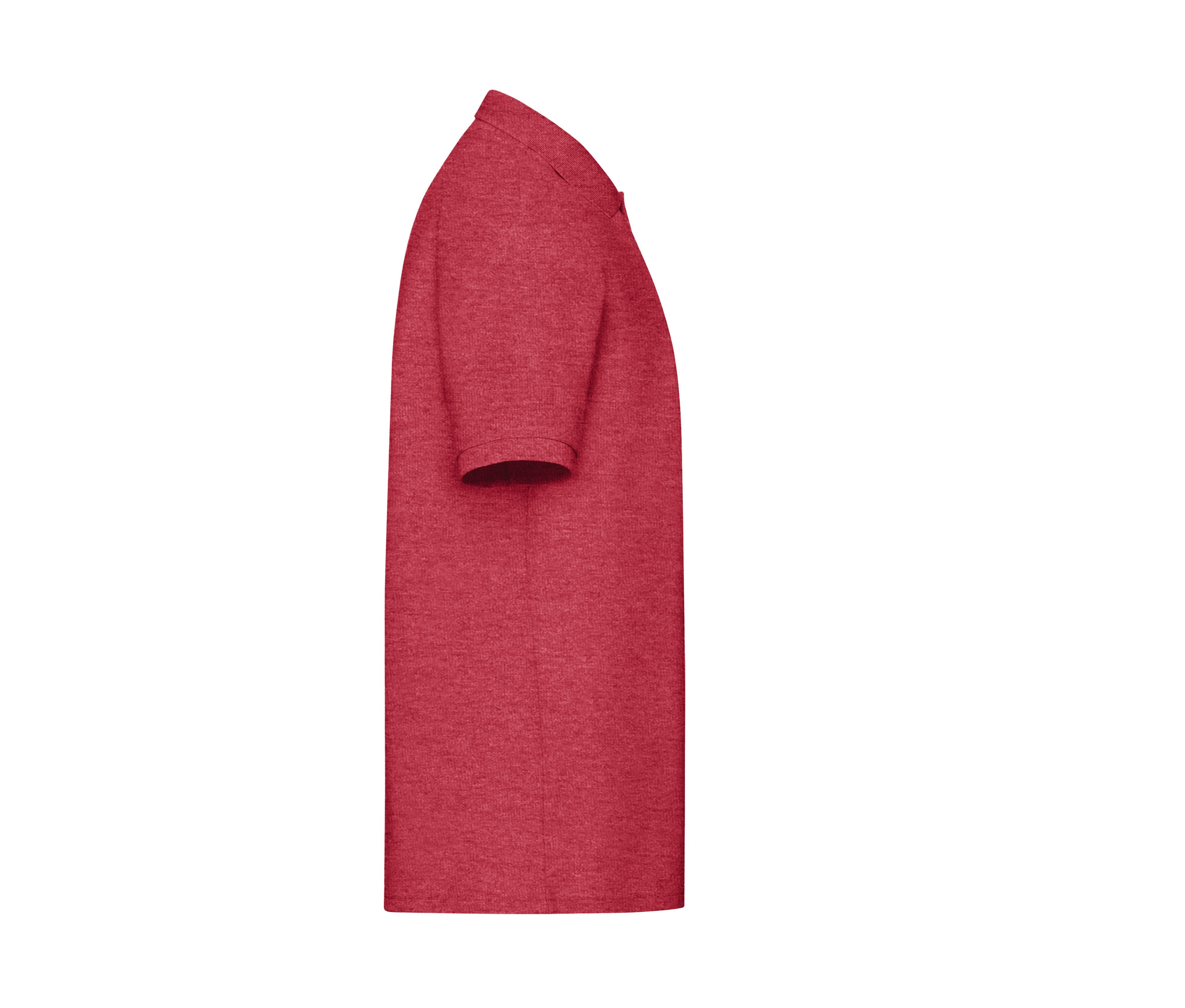 Polo Polycoton 180 Lavable à 60° - Heather Red