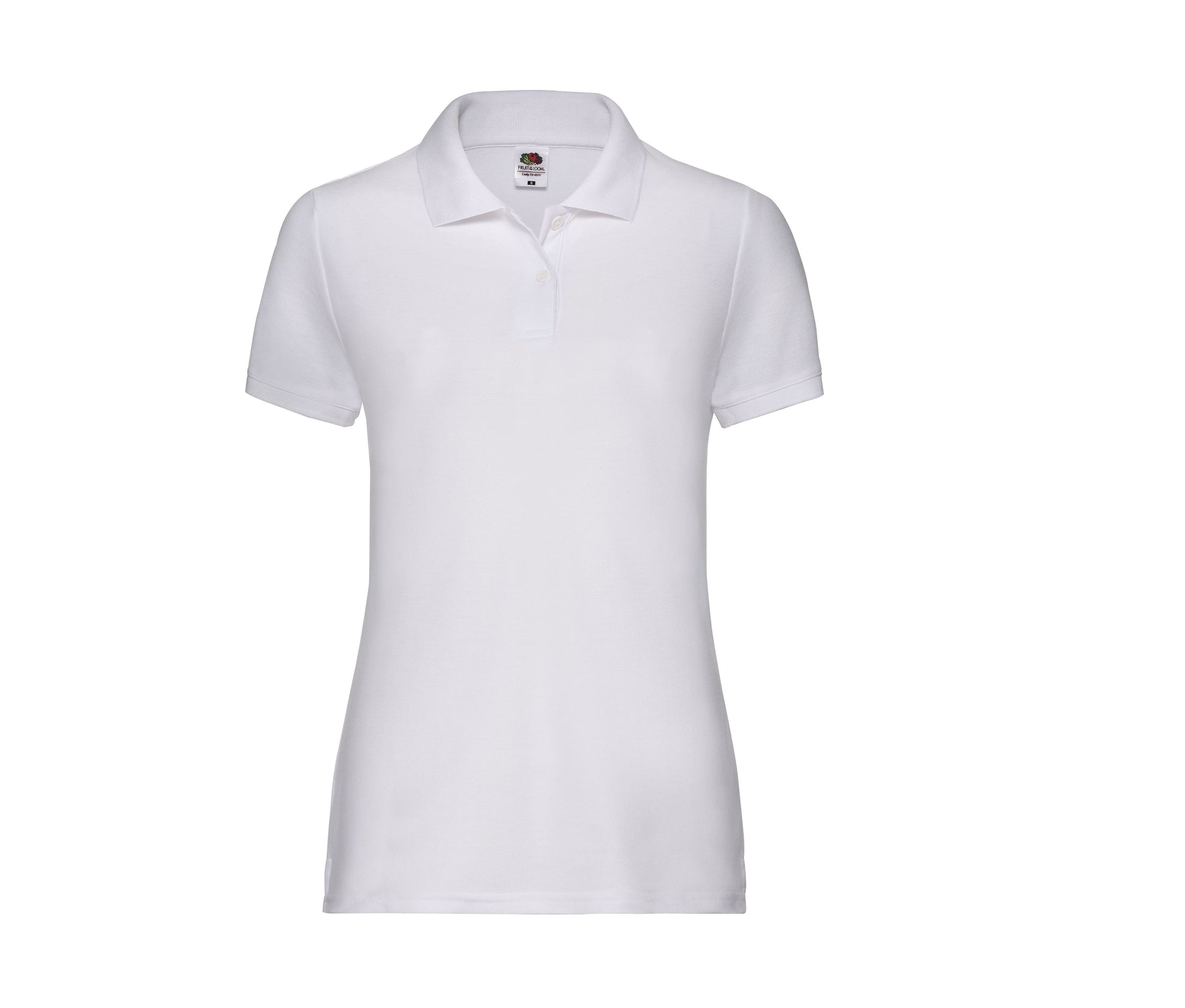 Polo Femme Polycoton 180 Lavable à 60° - White