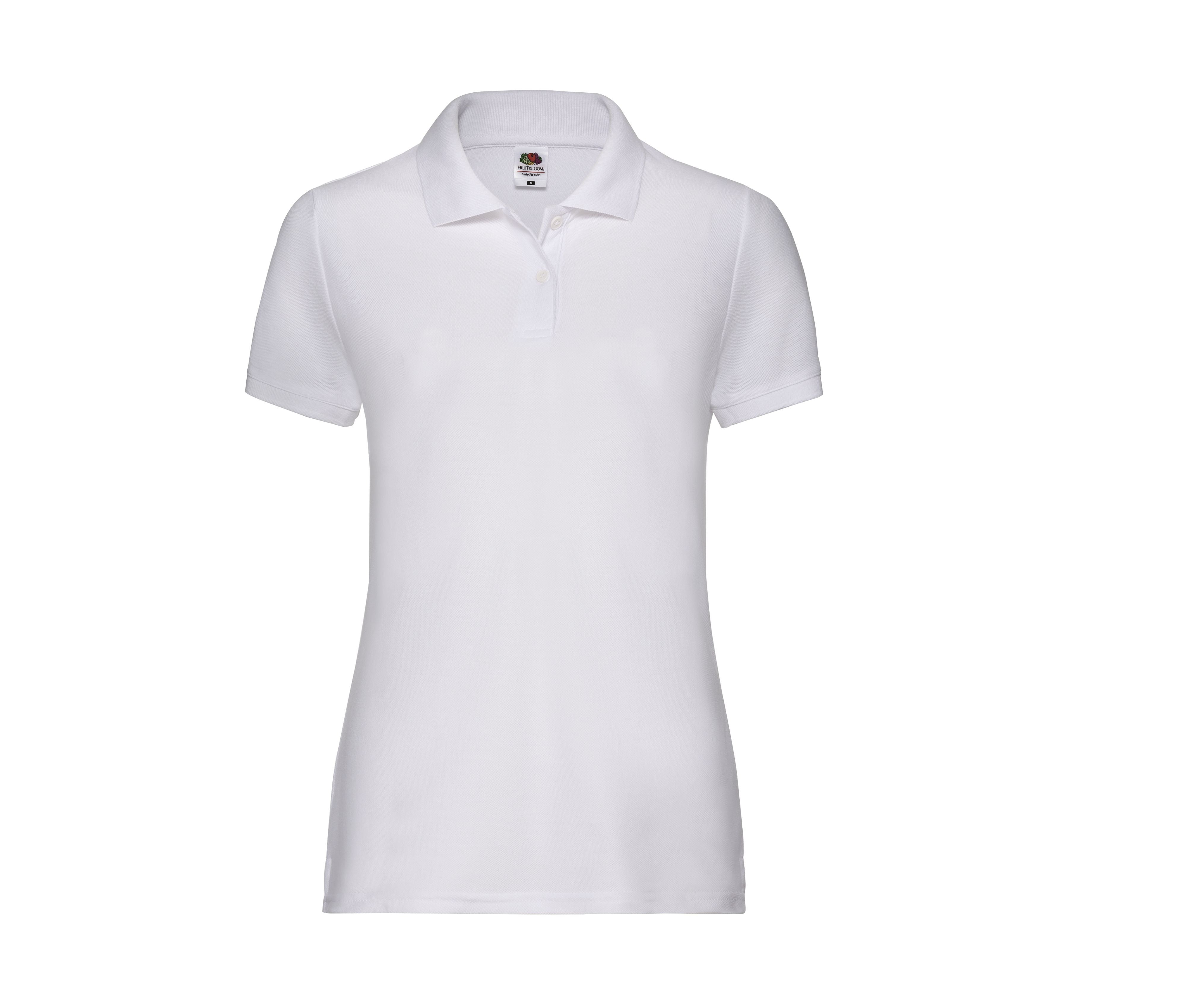 Polo Femme Polycoton 180 Lavable à 60° - White