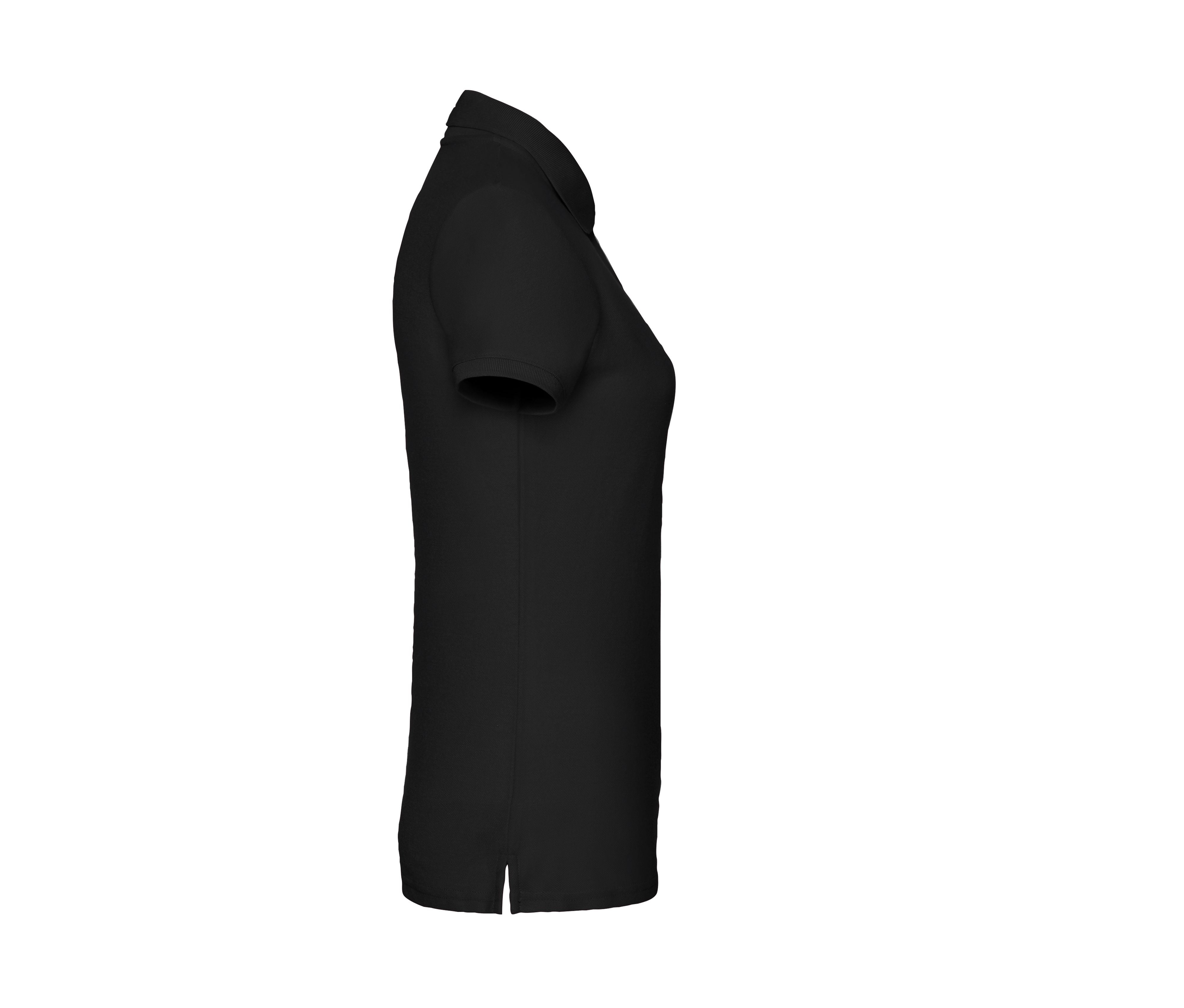 Polo Femme Polycoton 180 Lavable à 60° - Black