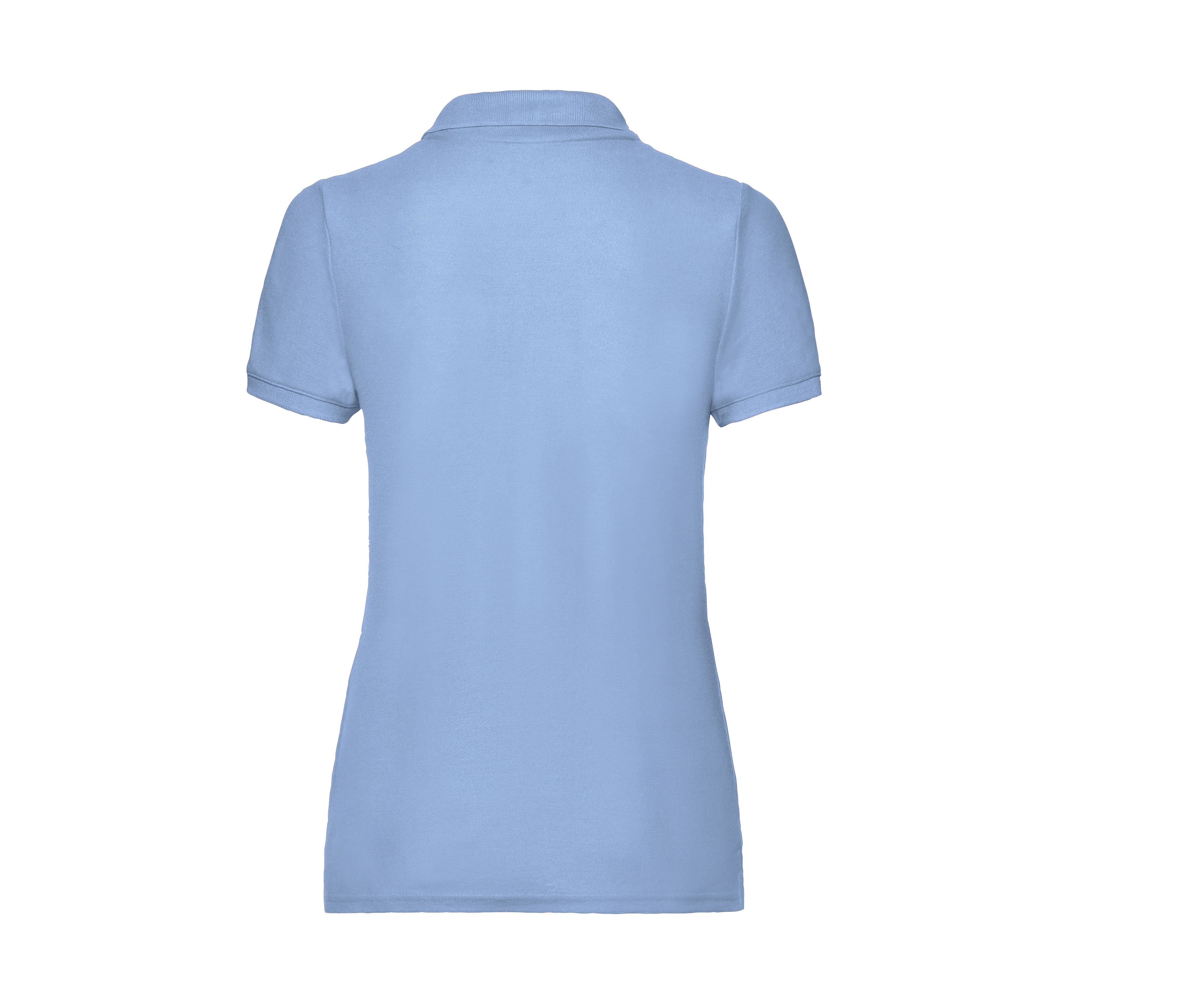 Polo Femme Polycoton 180 Lavable à 60° - Sky Blue