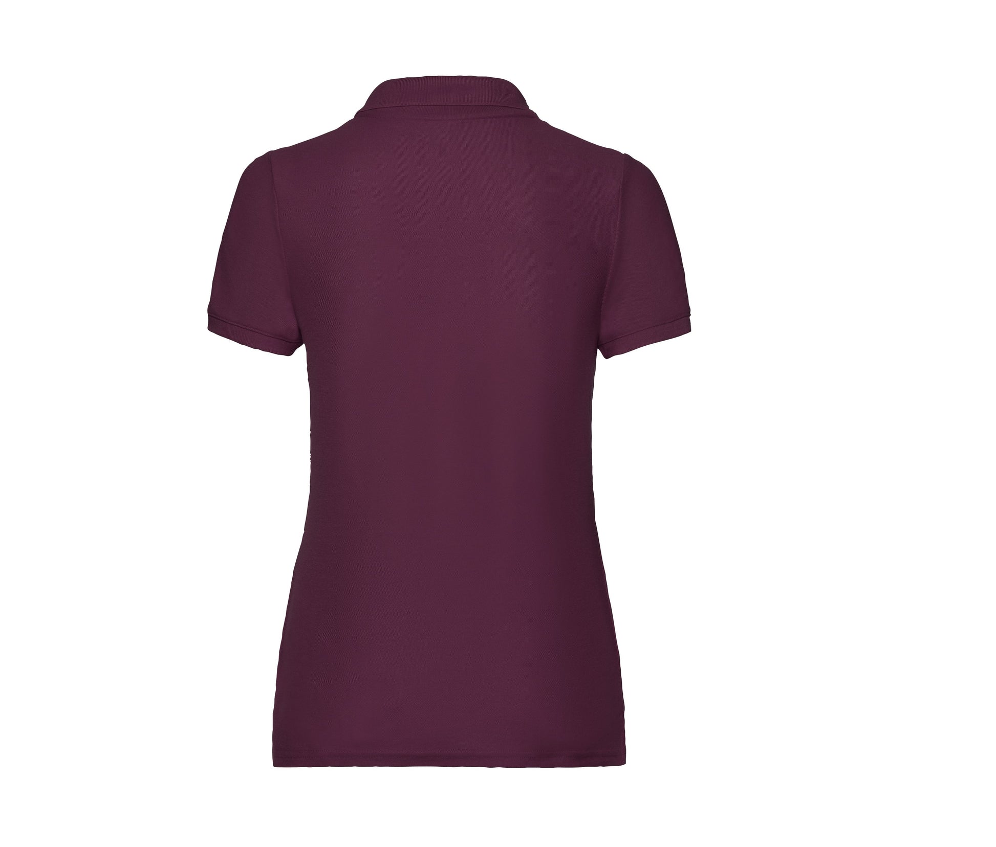 Polo Femme Polycoton 180 Lavable à 60° - Burgundy