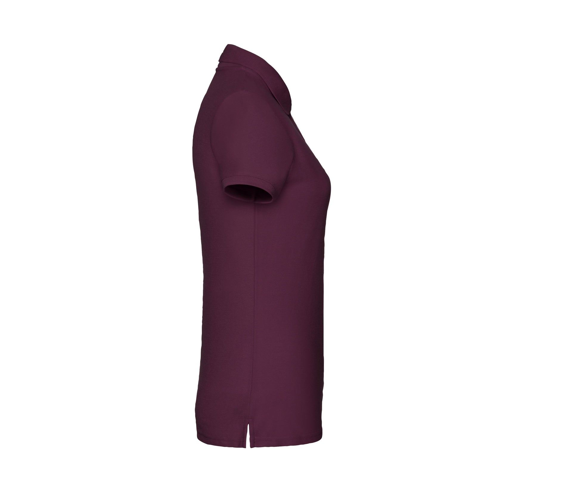 Polo Femme Polycoton 180 Lavable à 60° - Burgundy