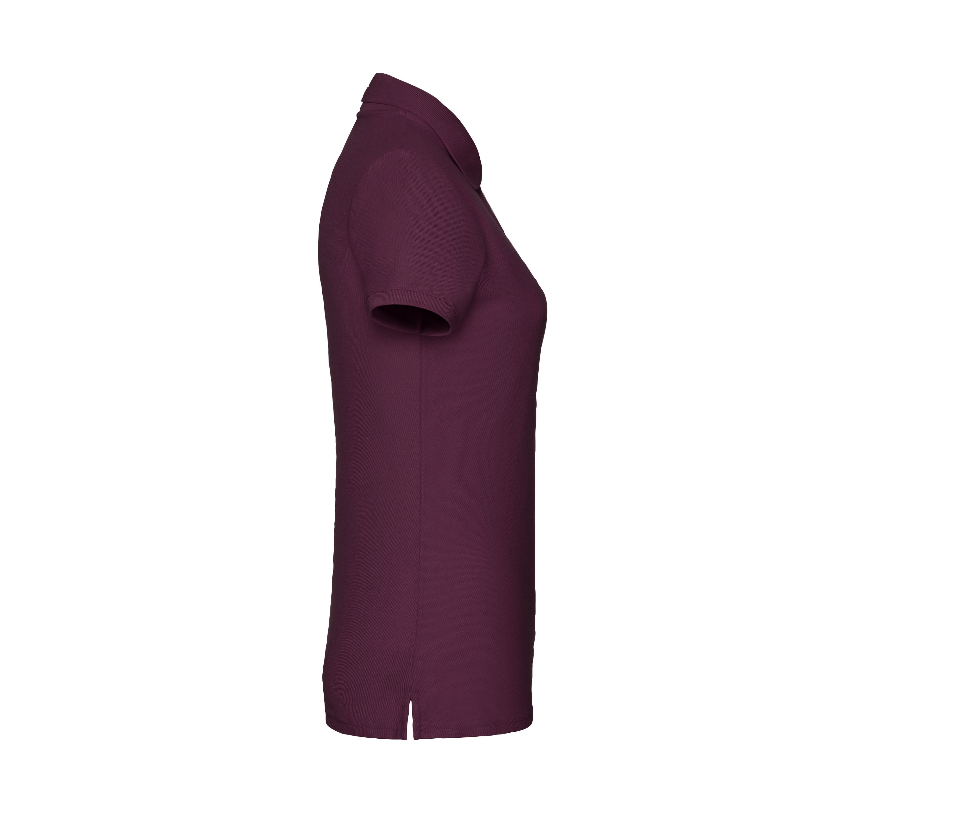 Polo Femme Polycoton 180 Lavable à 60° - Burgundy