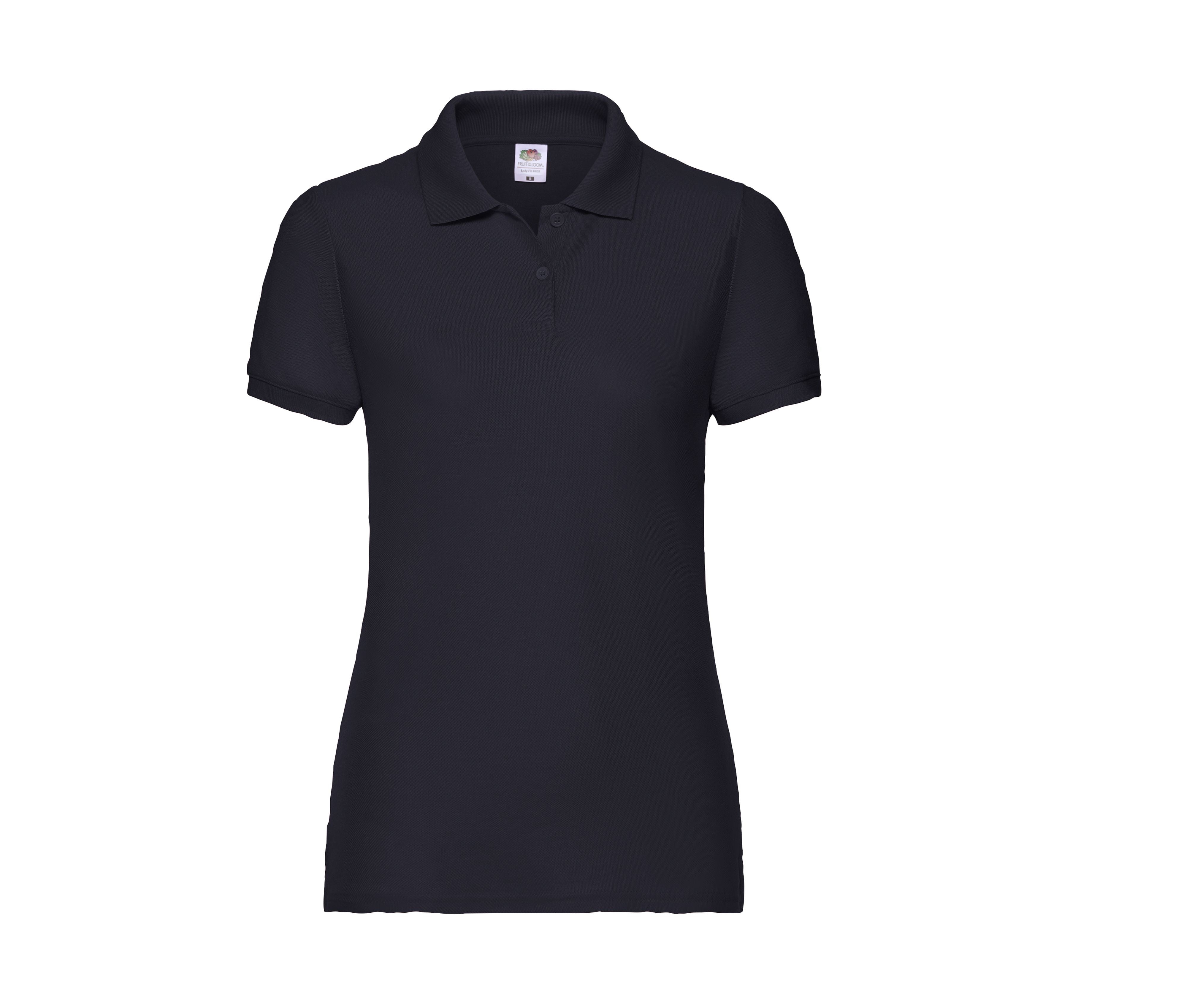 Polo Femme Polycoton 180 Lavable à 60° - Deep Navy
