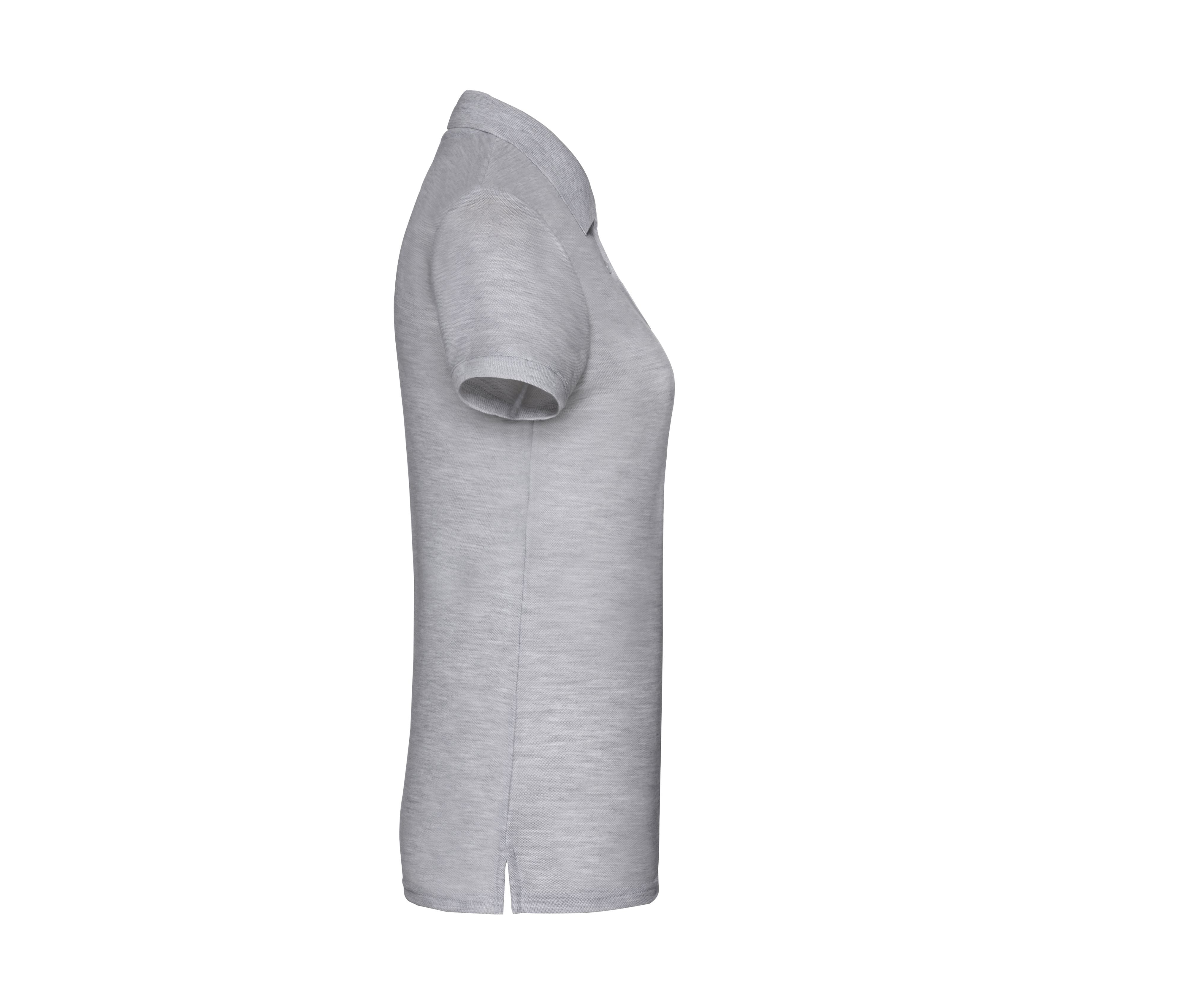 Polo Femme Polycoton 180 Lavable à 60° - Heather Grey