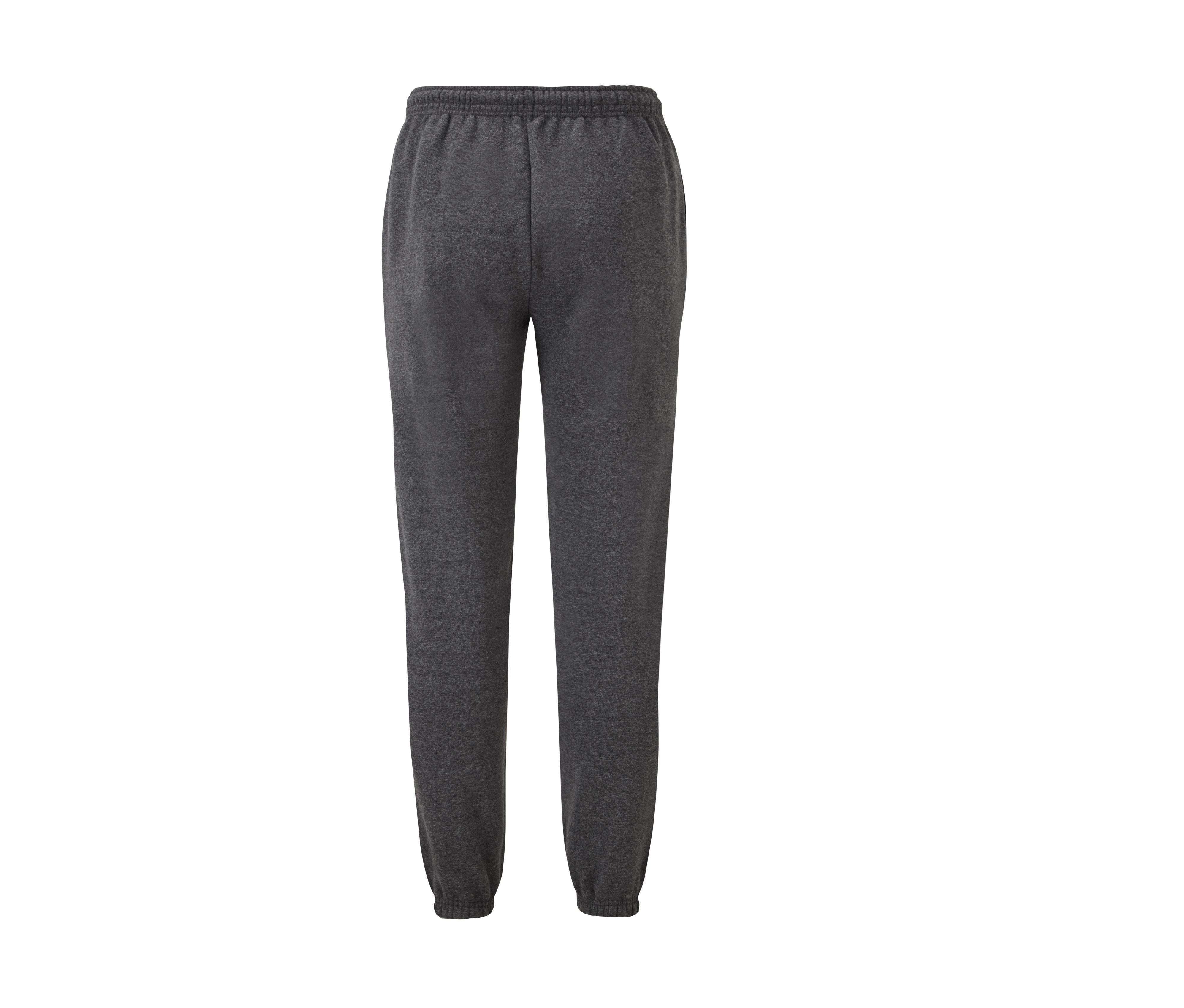 Pantalon Jogging Bas Élastiqué - Dark Heather Grey