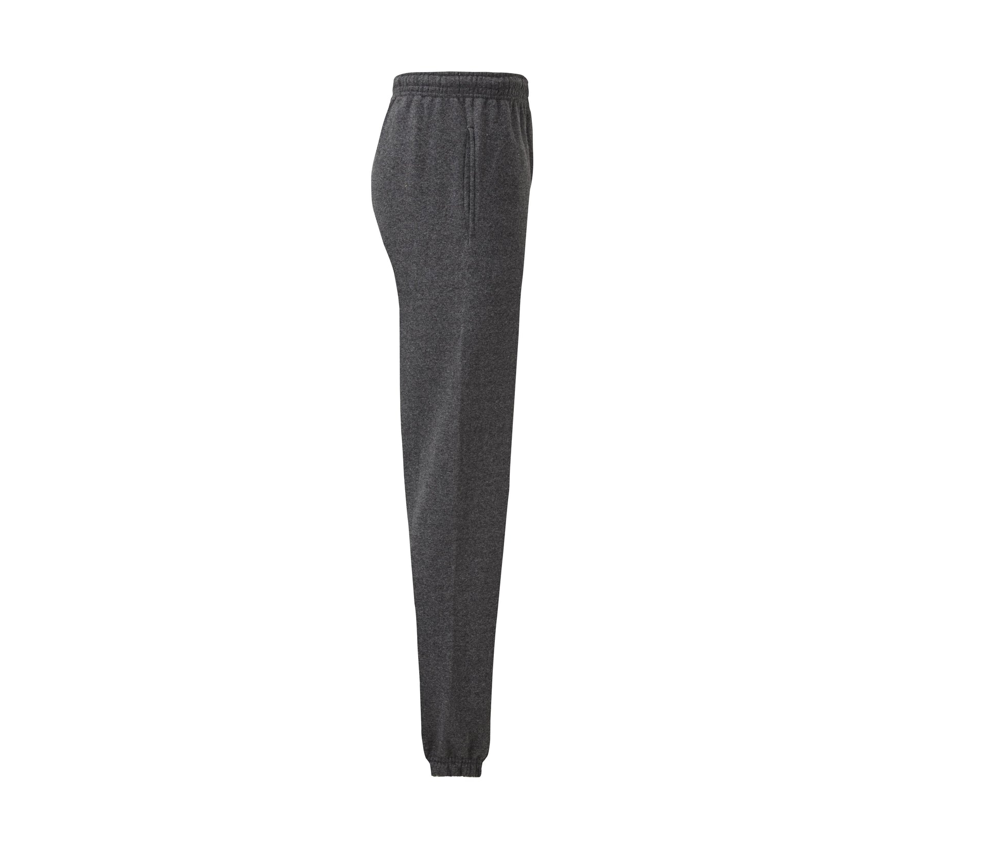 Pantalon Jogging Bas Élastiqué - Dark Heather Grey