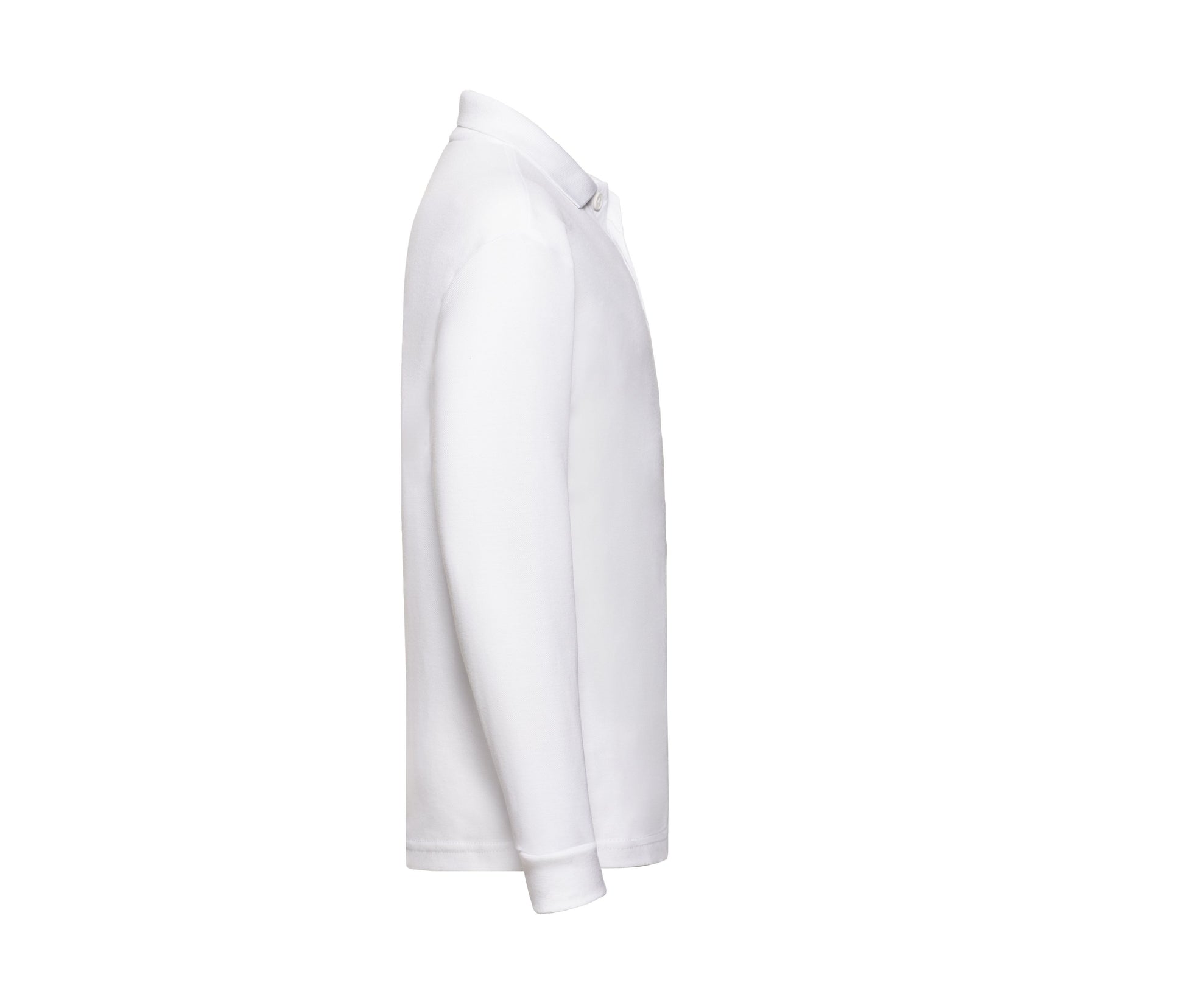 Polo Enfant Manches Longues - White