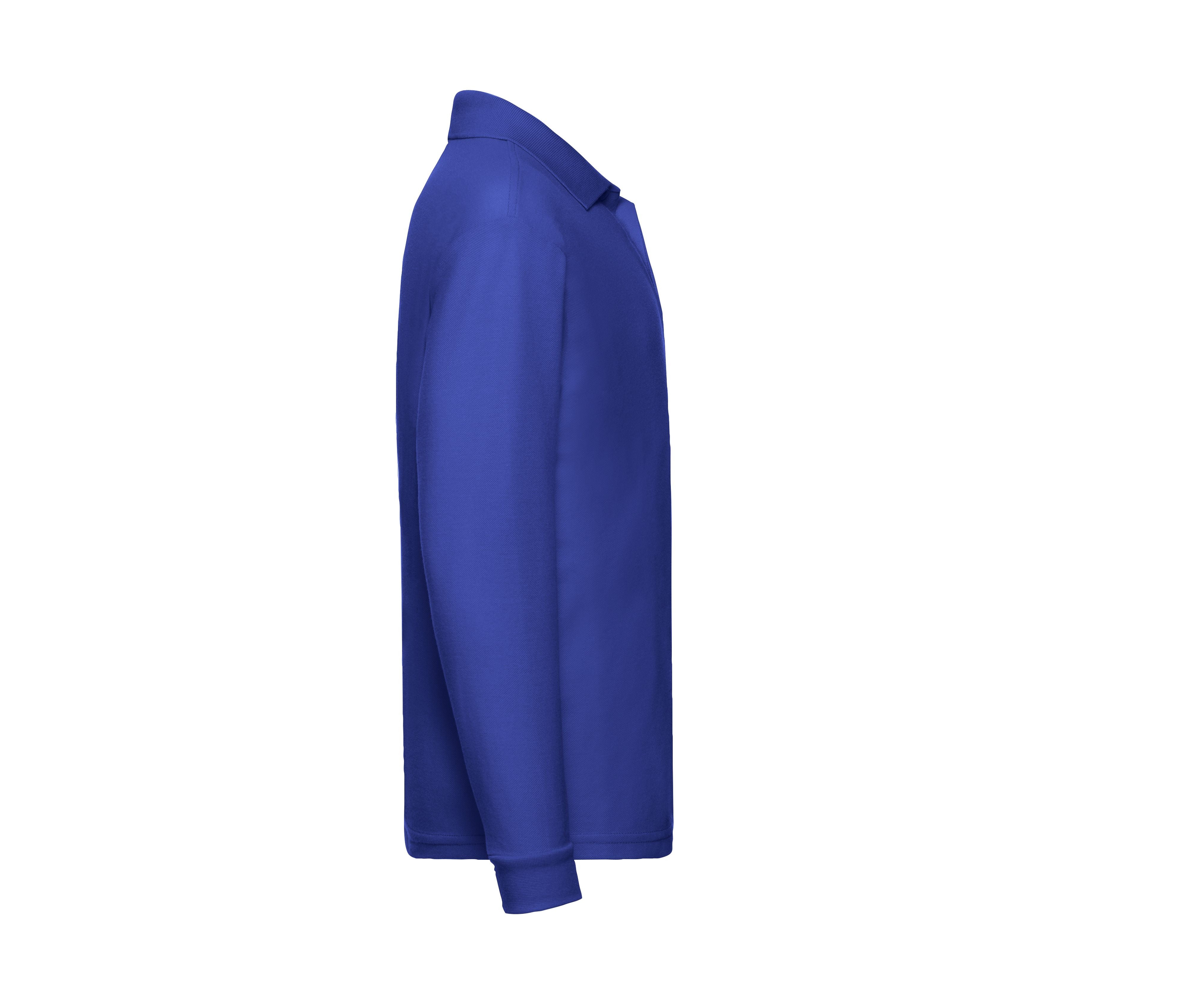 Polo Enfant Manches Longues - Royal Blue
