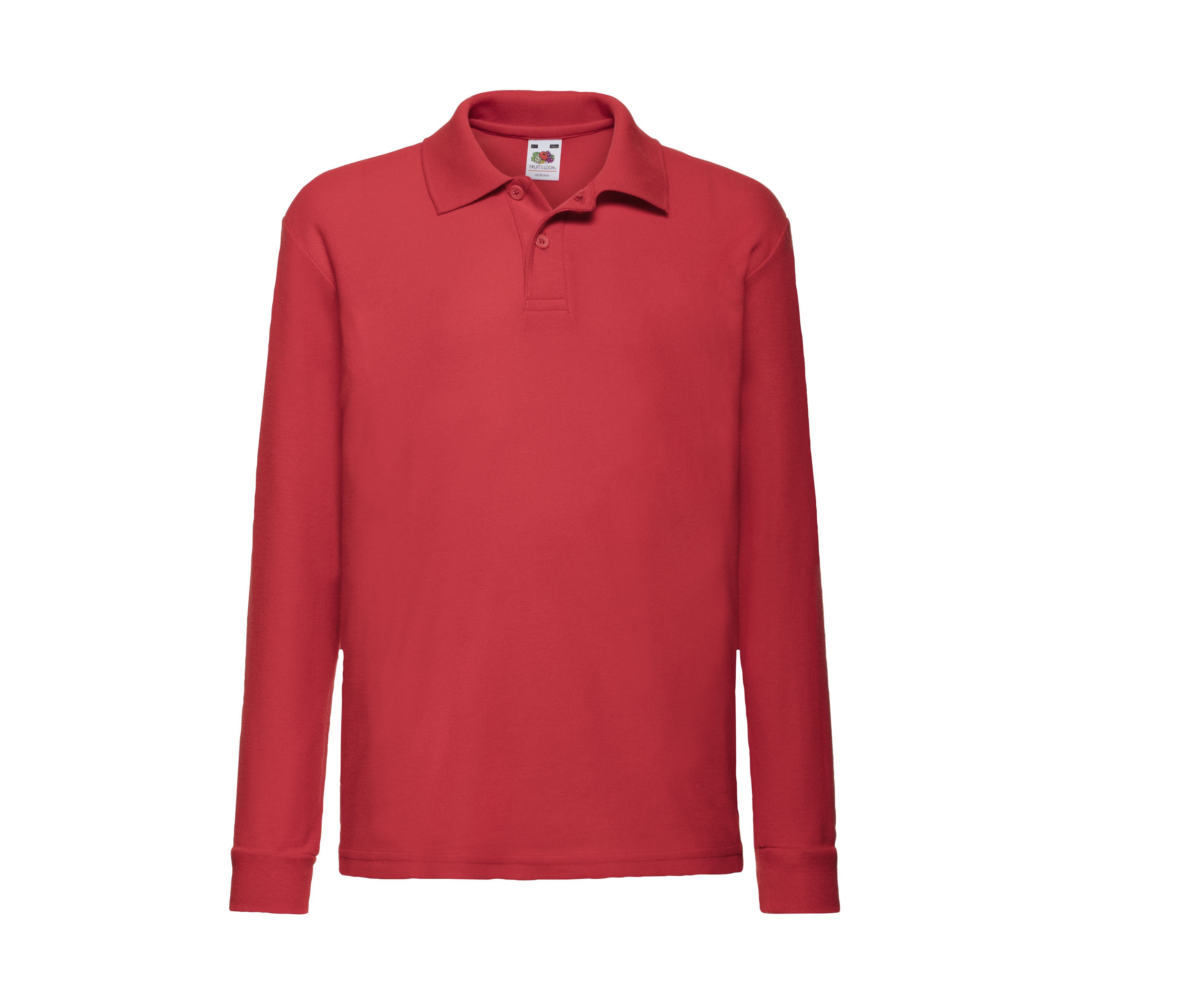 Polo Enfant Manches Longues - Red
