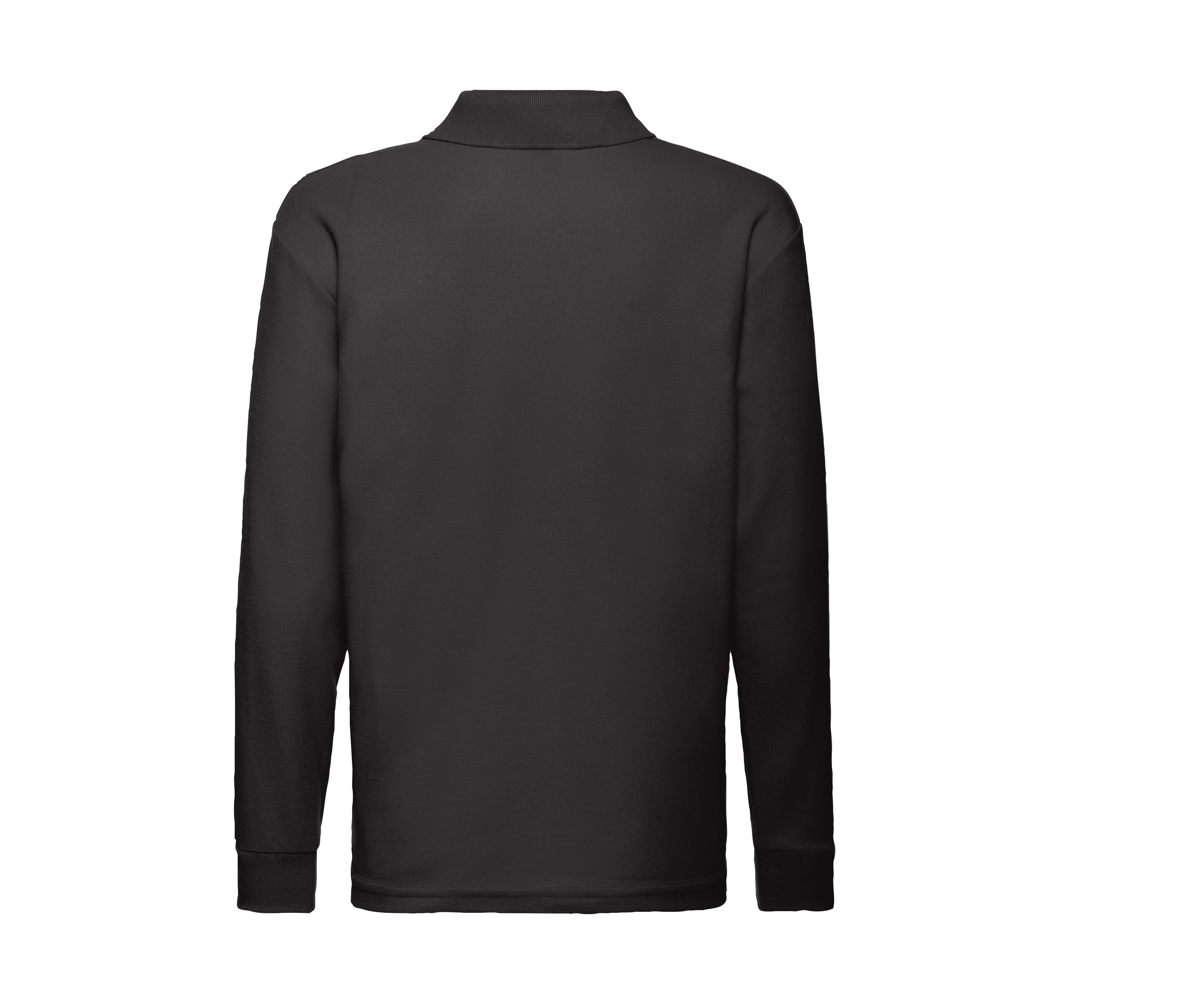 Polo Enfant Manches Longues - Black