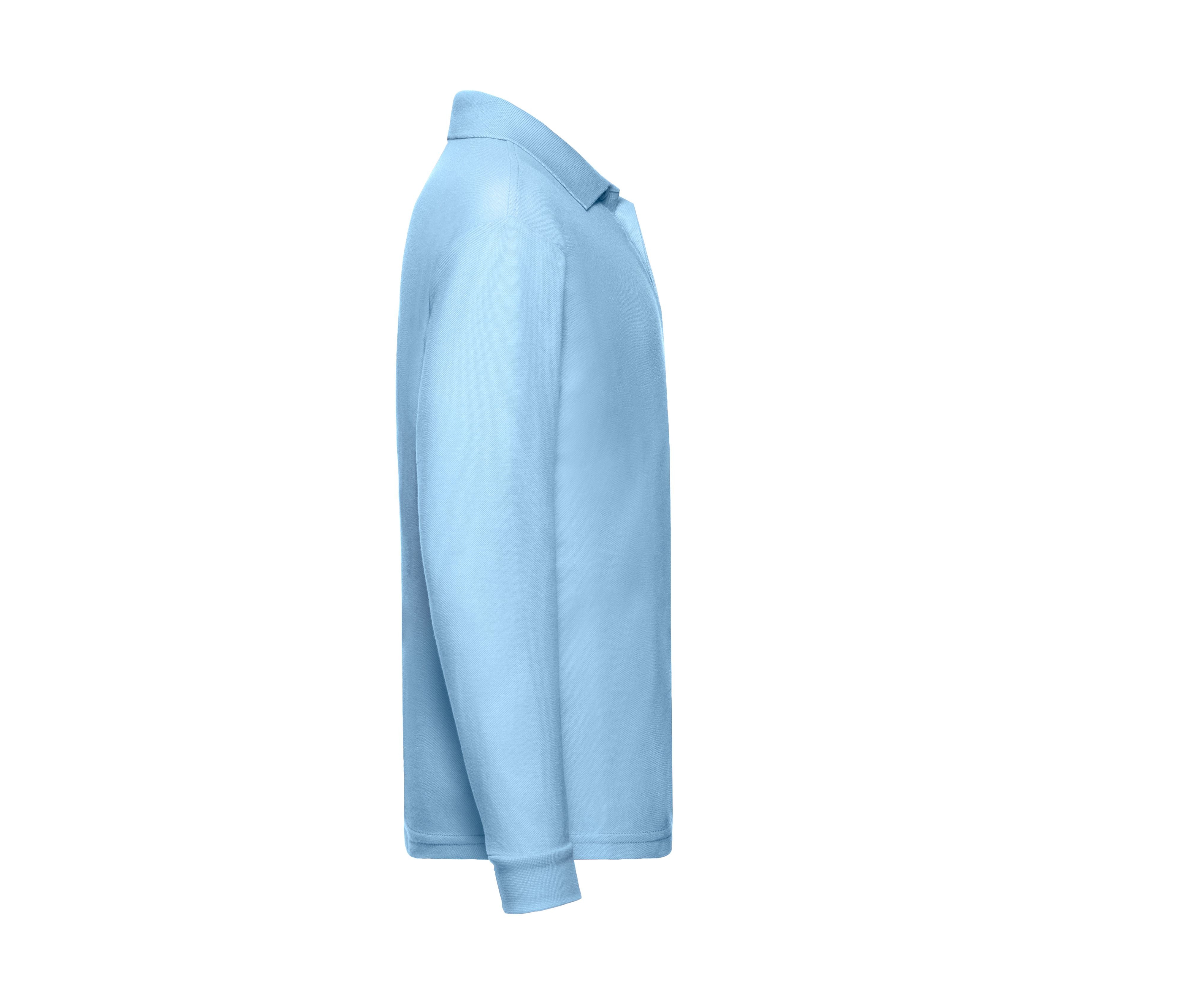 Polo Enfant Manches Longues - Sky Blue