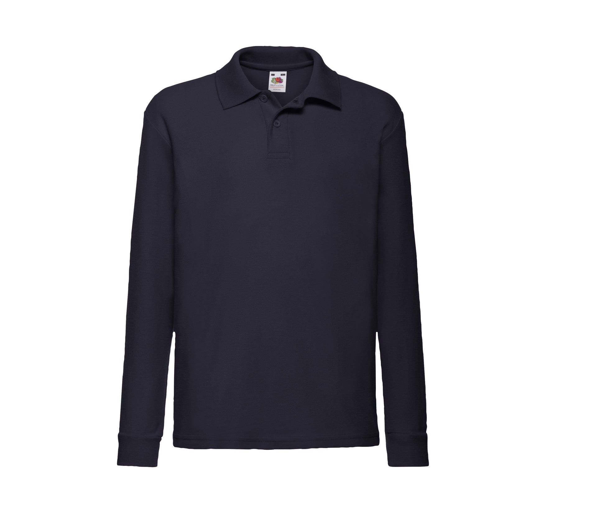 Polo Enfant Manches Longues - Deep Navy