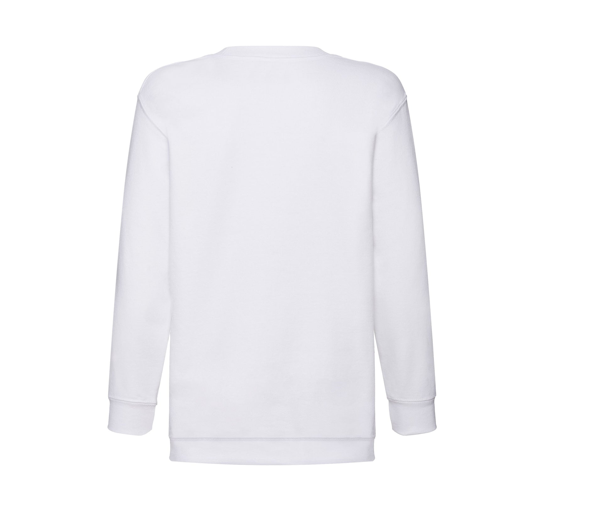 Sweat Manches Droites Enfant - White