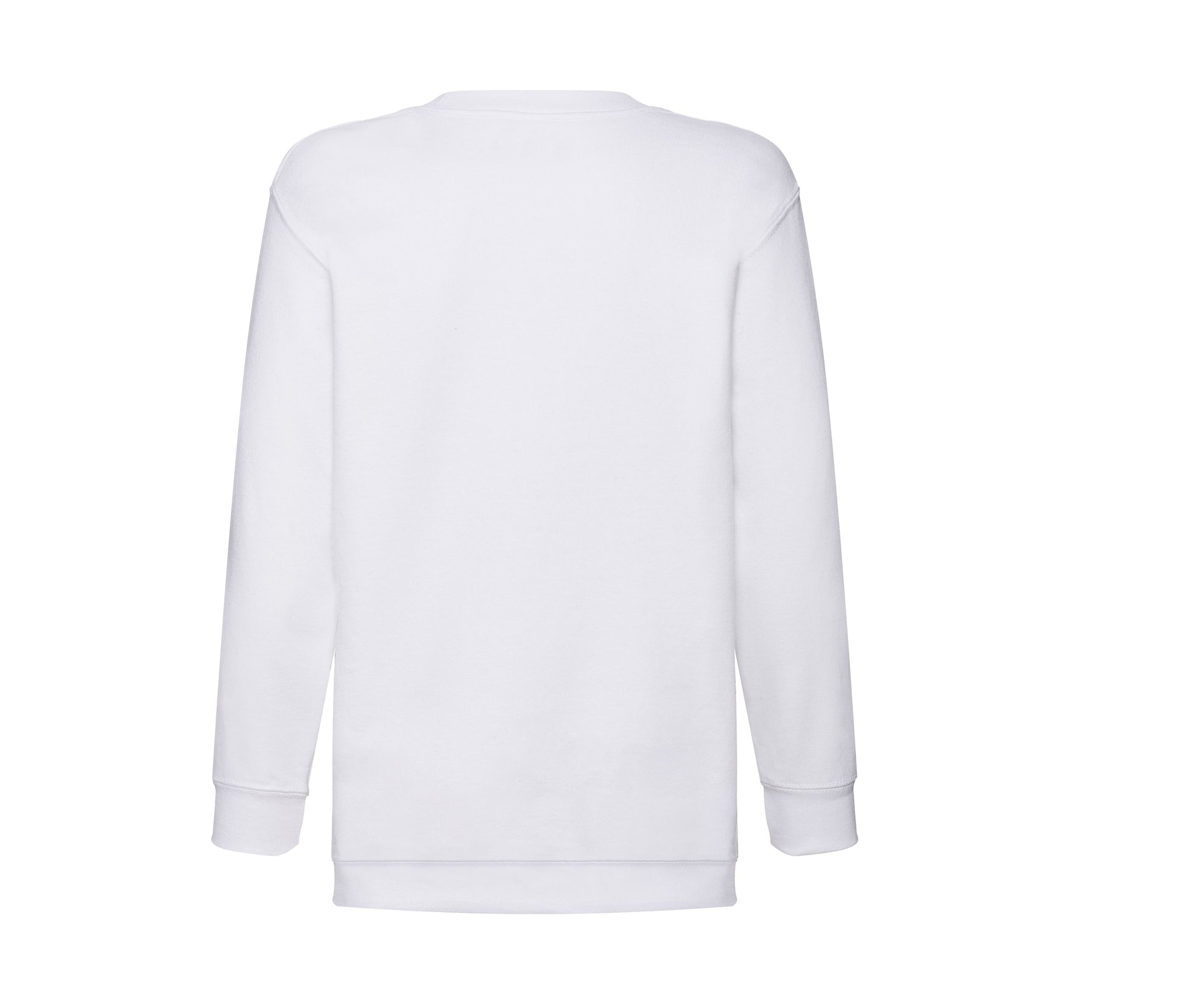 Sweat Manches Droites Enfant - White