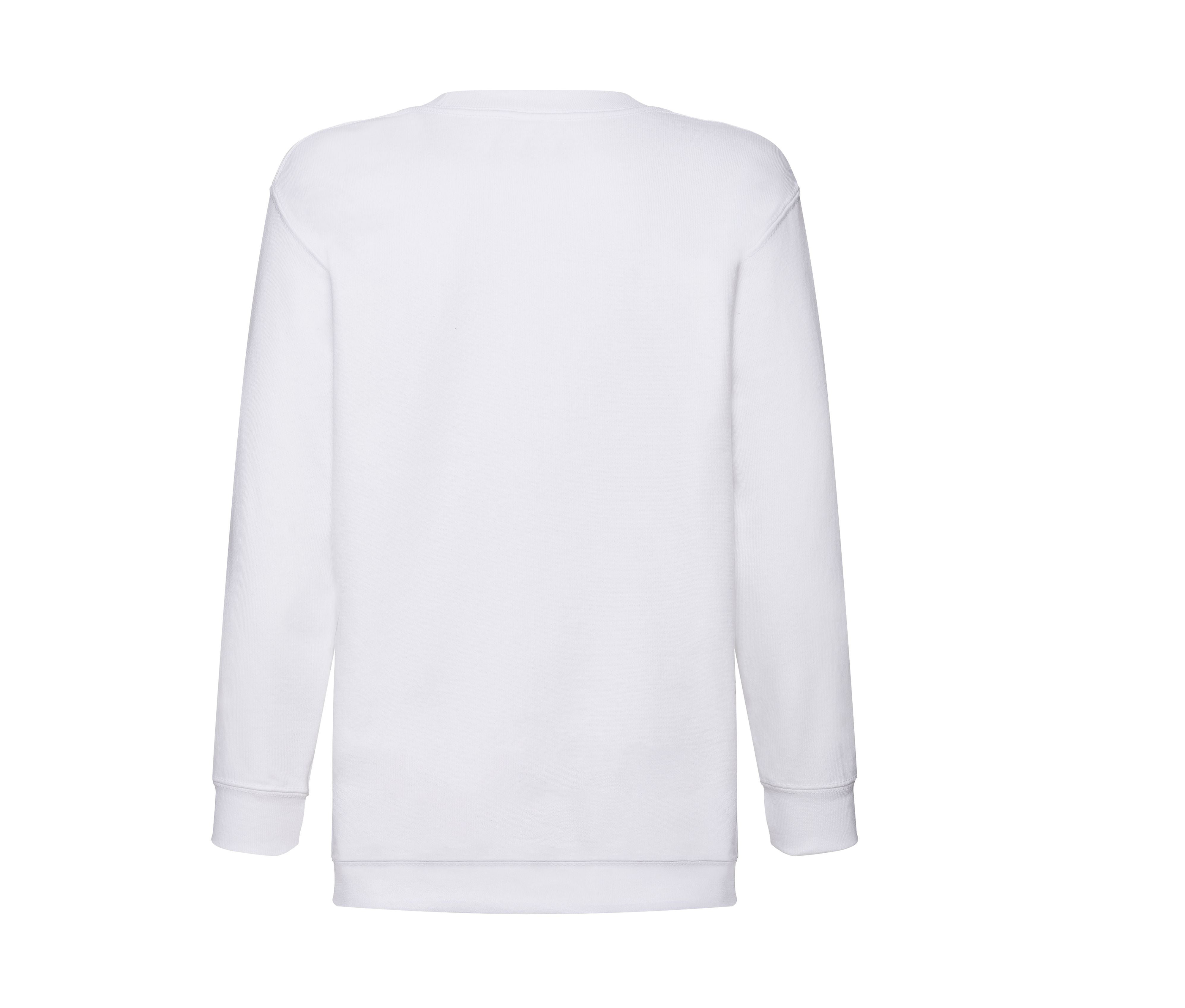 Sweat Manches Droites Enfant - White