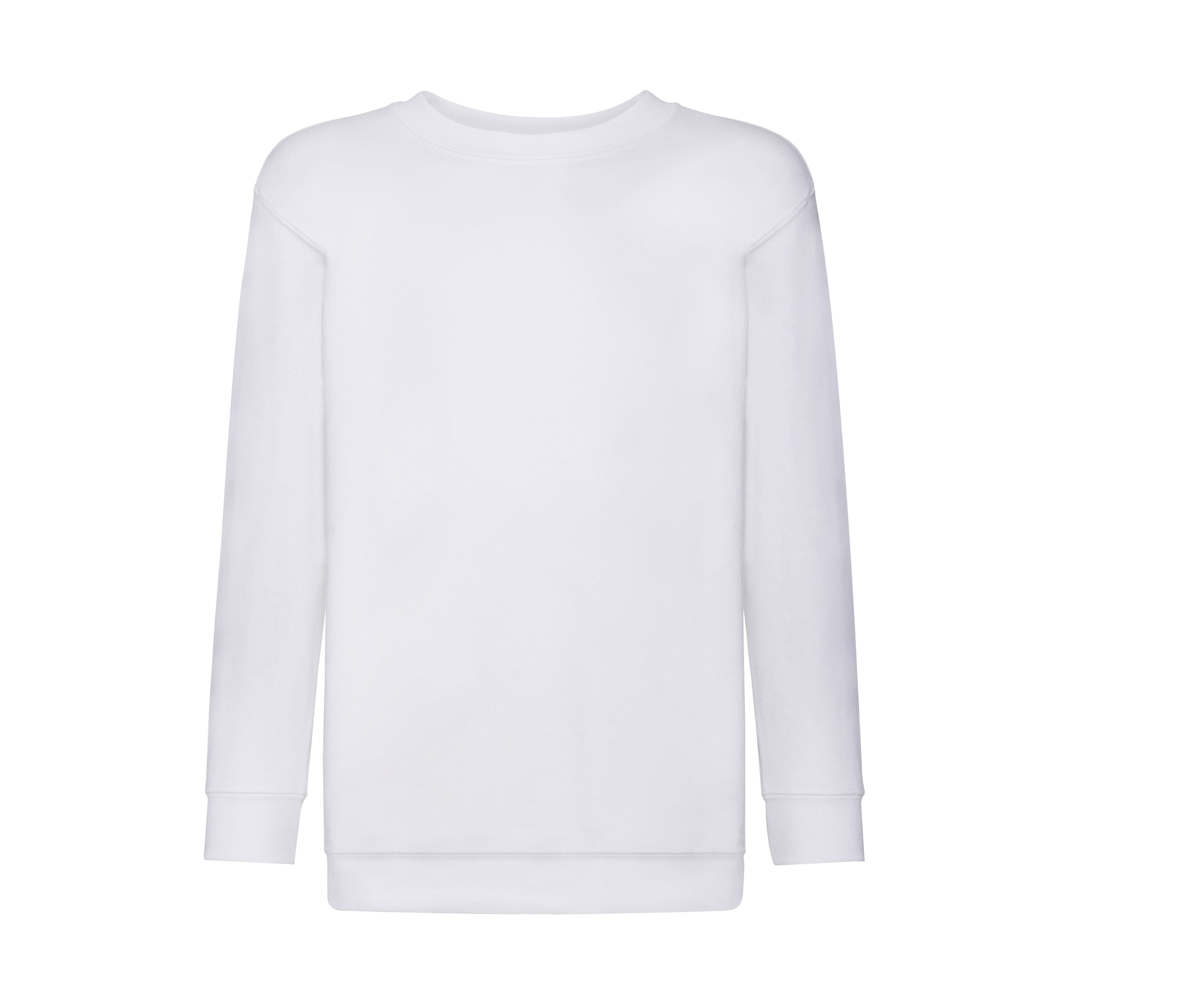 Sweat Manches Droites Enfant - White