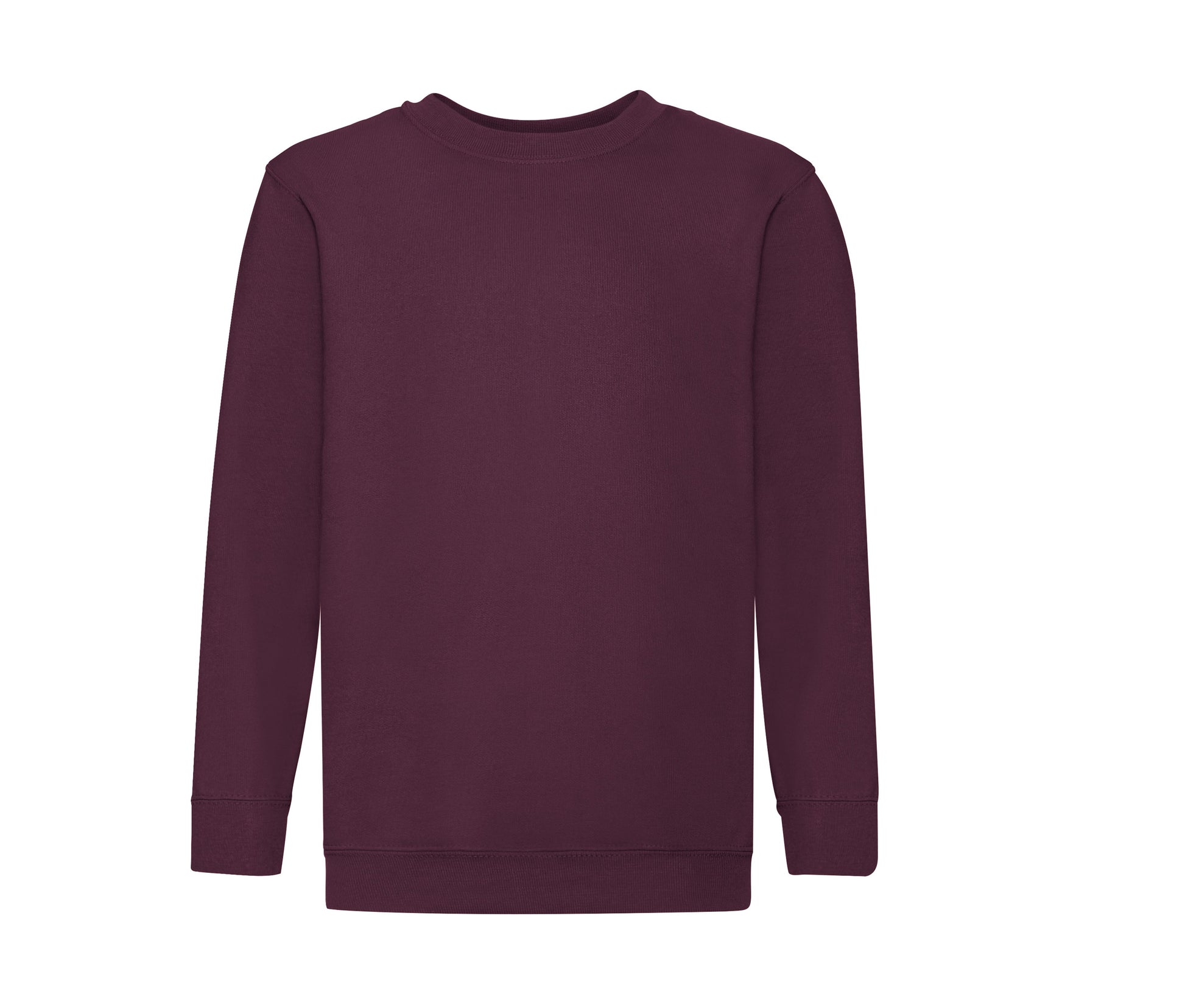 Sweat Manches Droites Enfant - Burgundy
