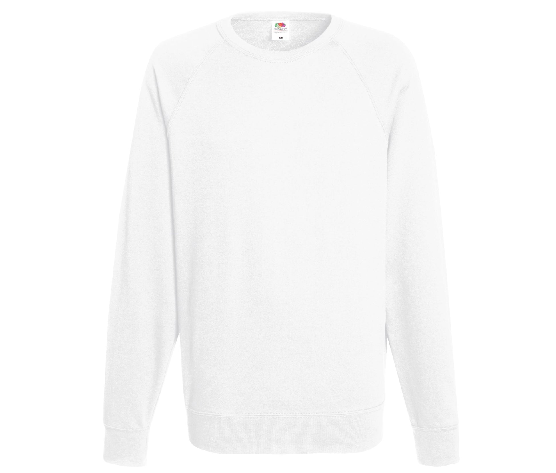 Sweat Léger Manches Raglan - White