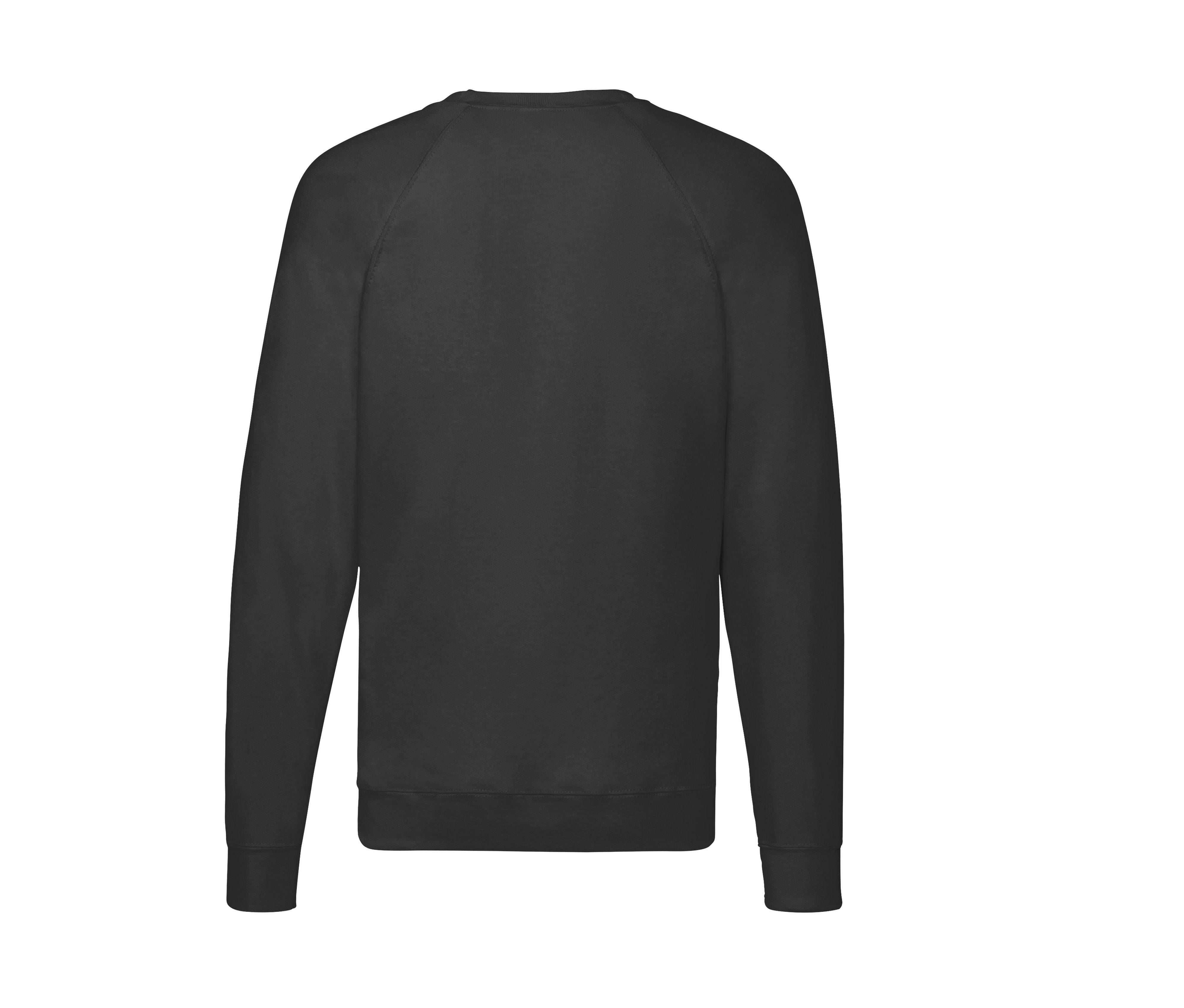 Sweat Léger Manches Raglan - Black