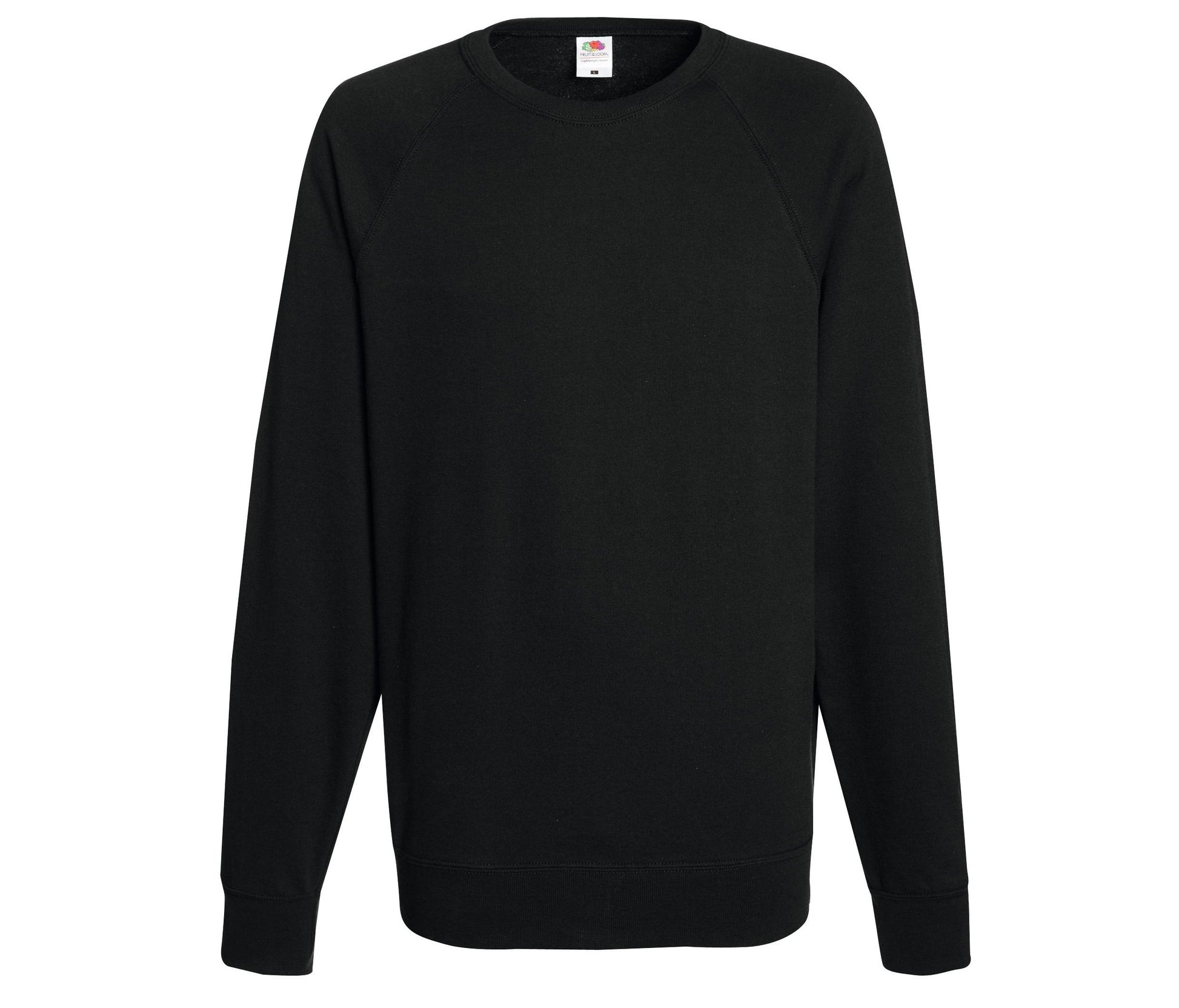 Sweat Léger Manches Raglan - Black
