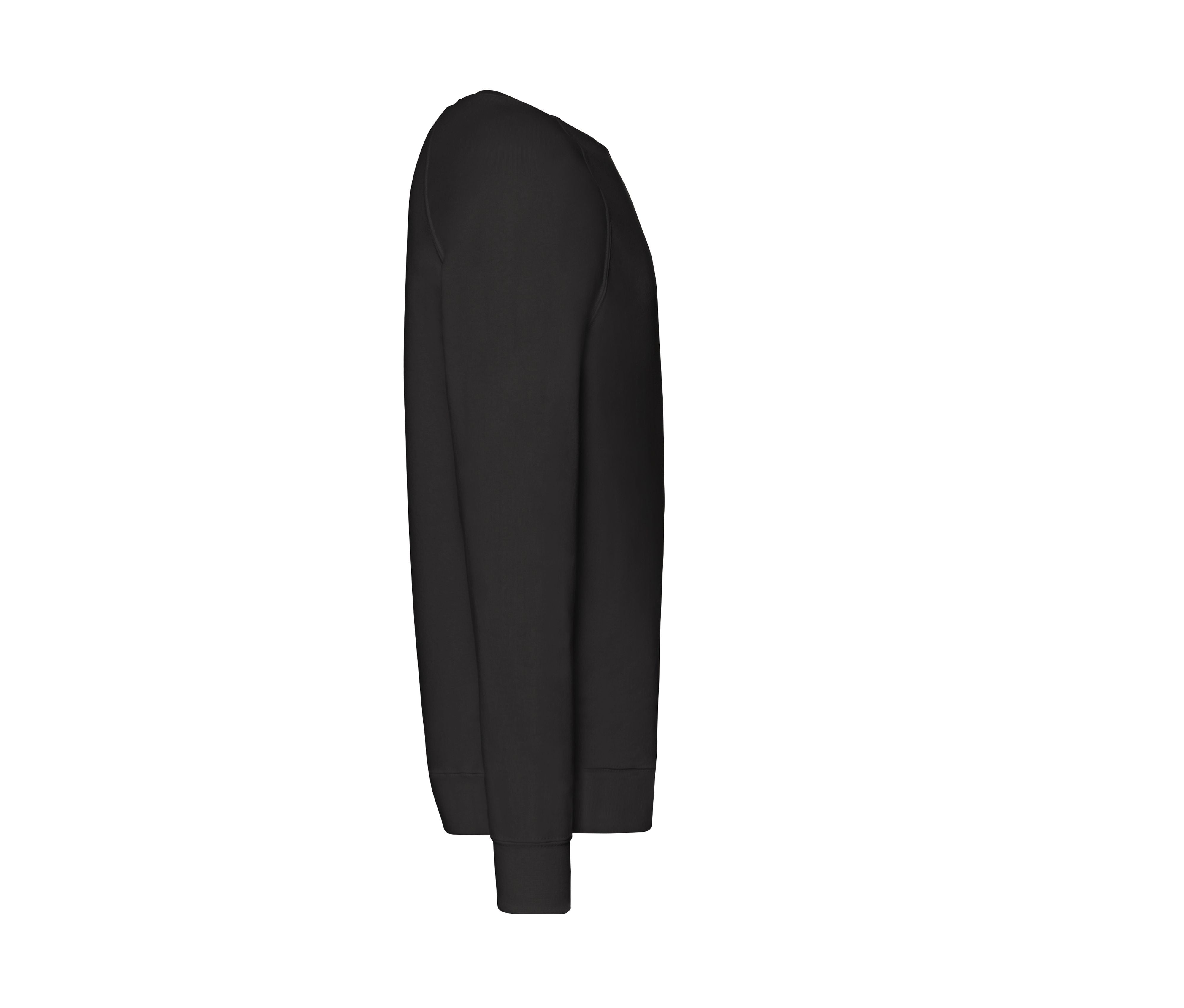 Sweat Léger Manches Raglan - Black